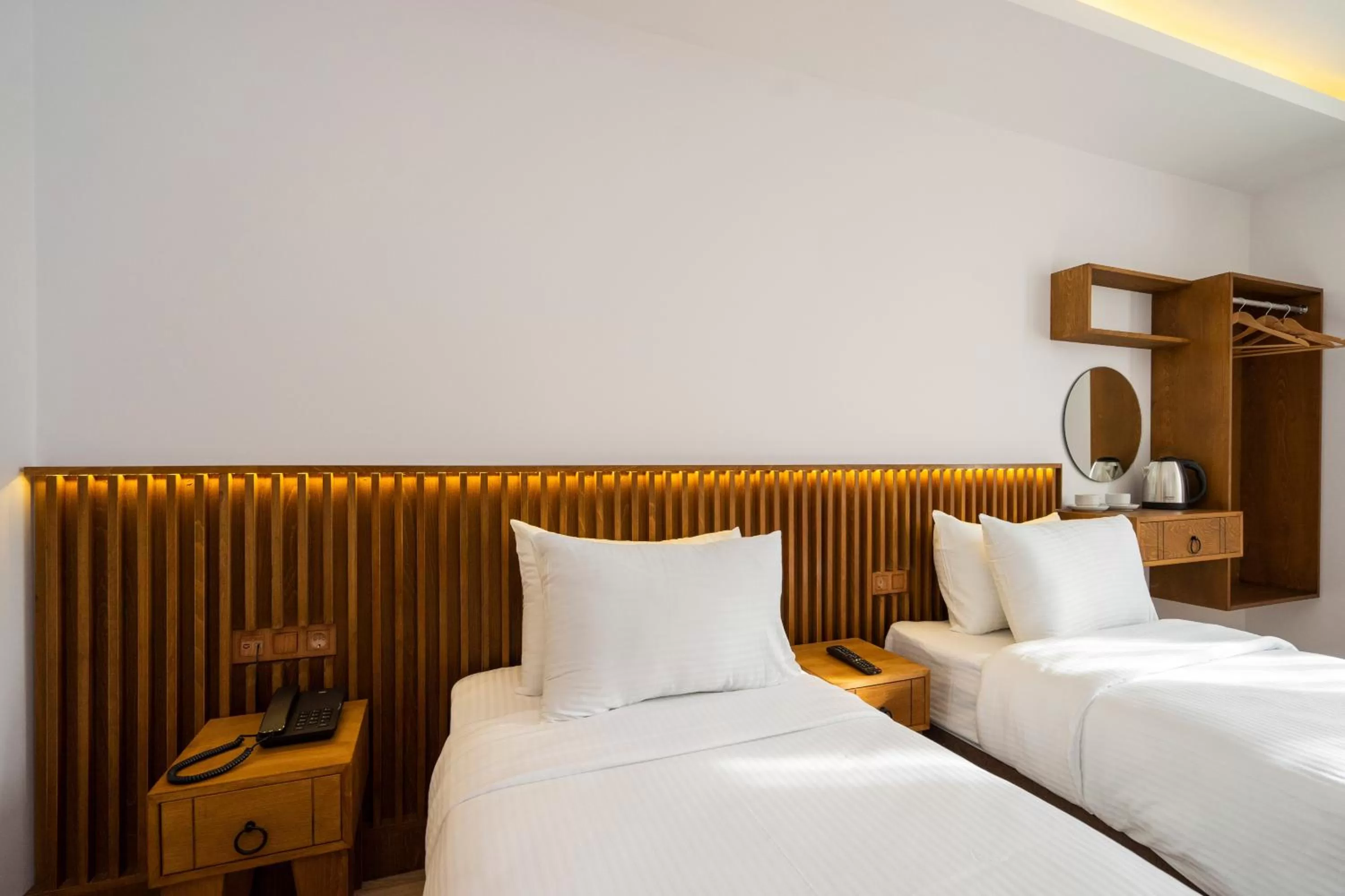 Bed in Castillo Rojo Hotel Istanbul