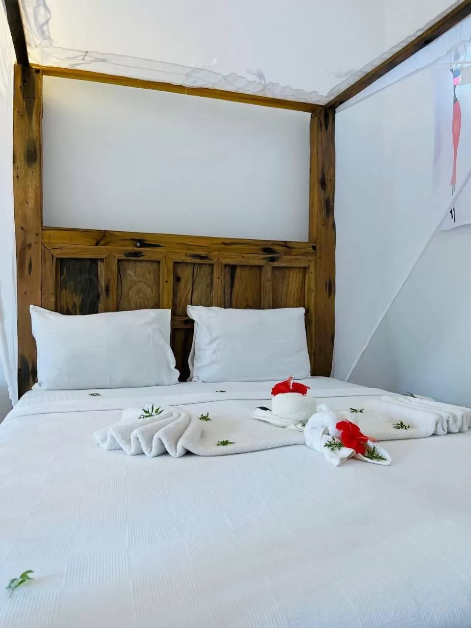 Bed in Babalao Bungalows