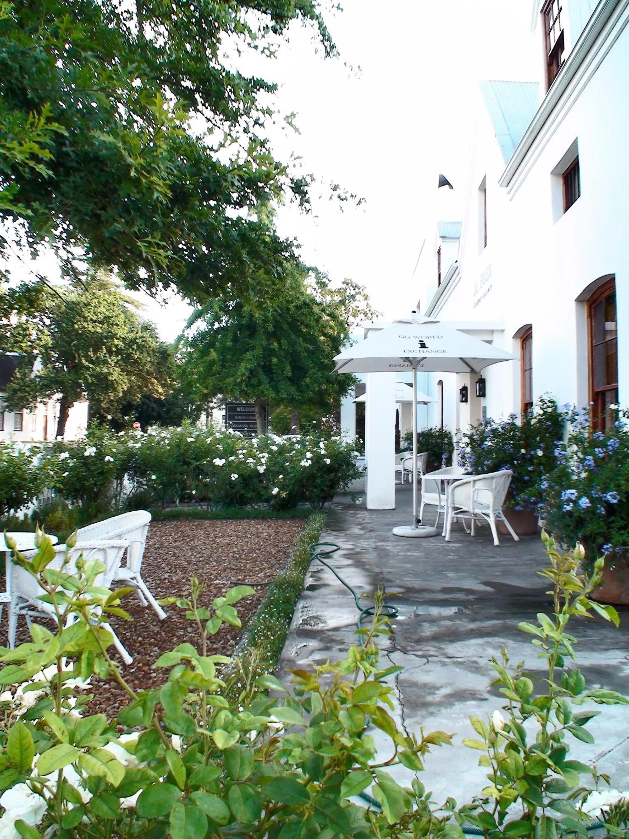 Garden in De Hoek Manor
