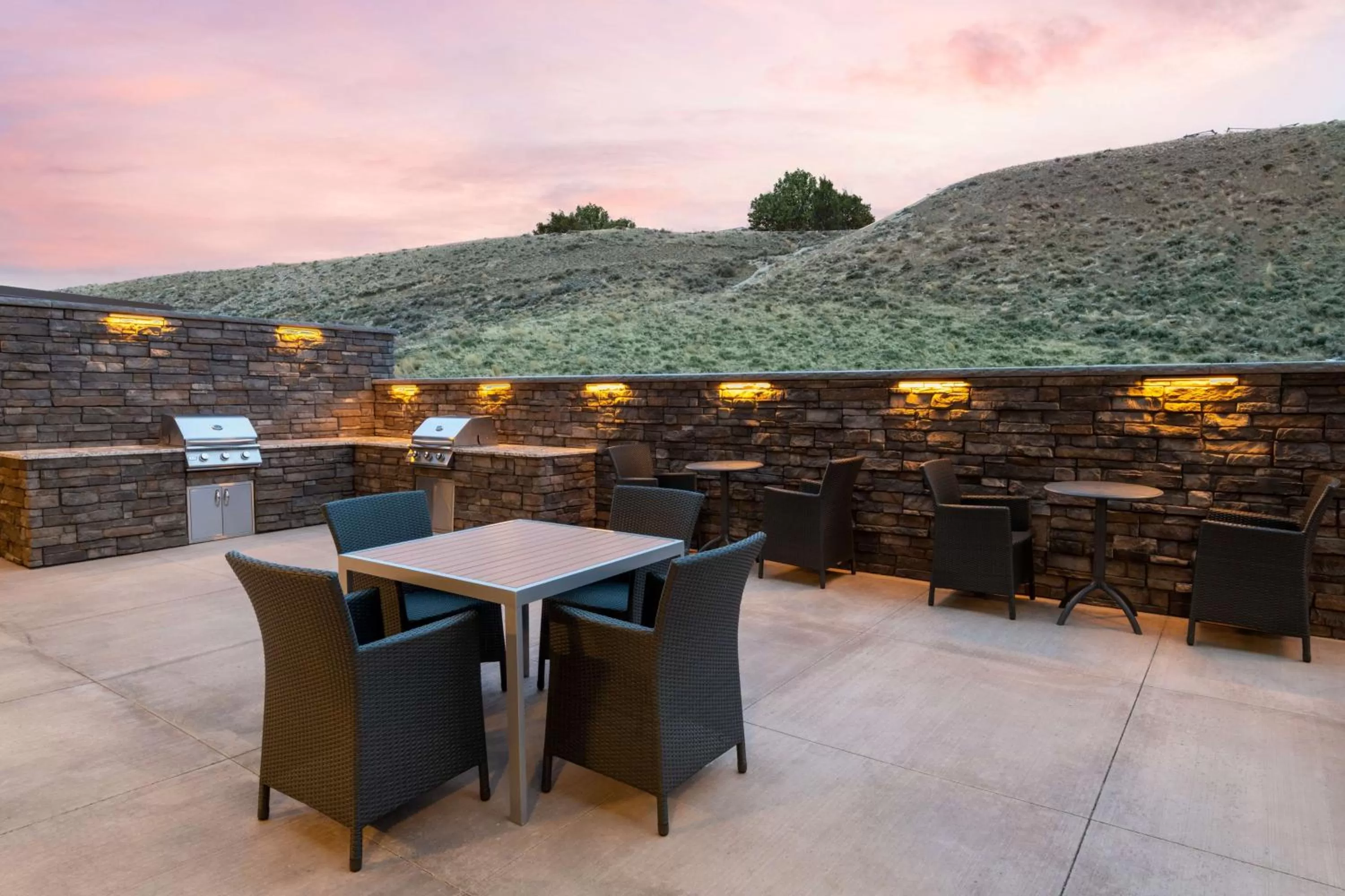 Patio in Hampton Inn & Suites Cody, Wy