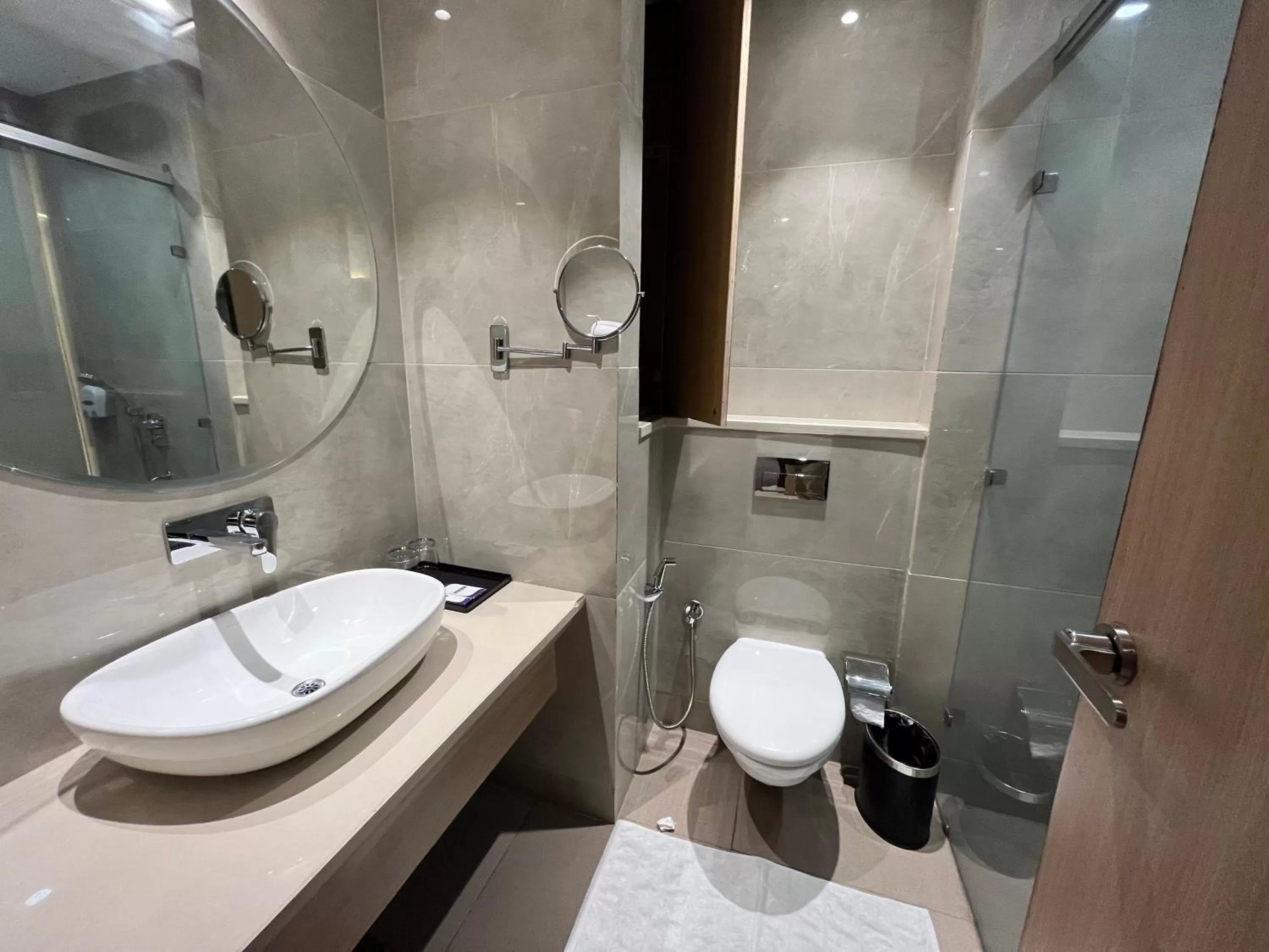Bathroom in RRV Hotel
