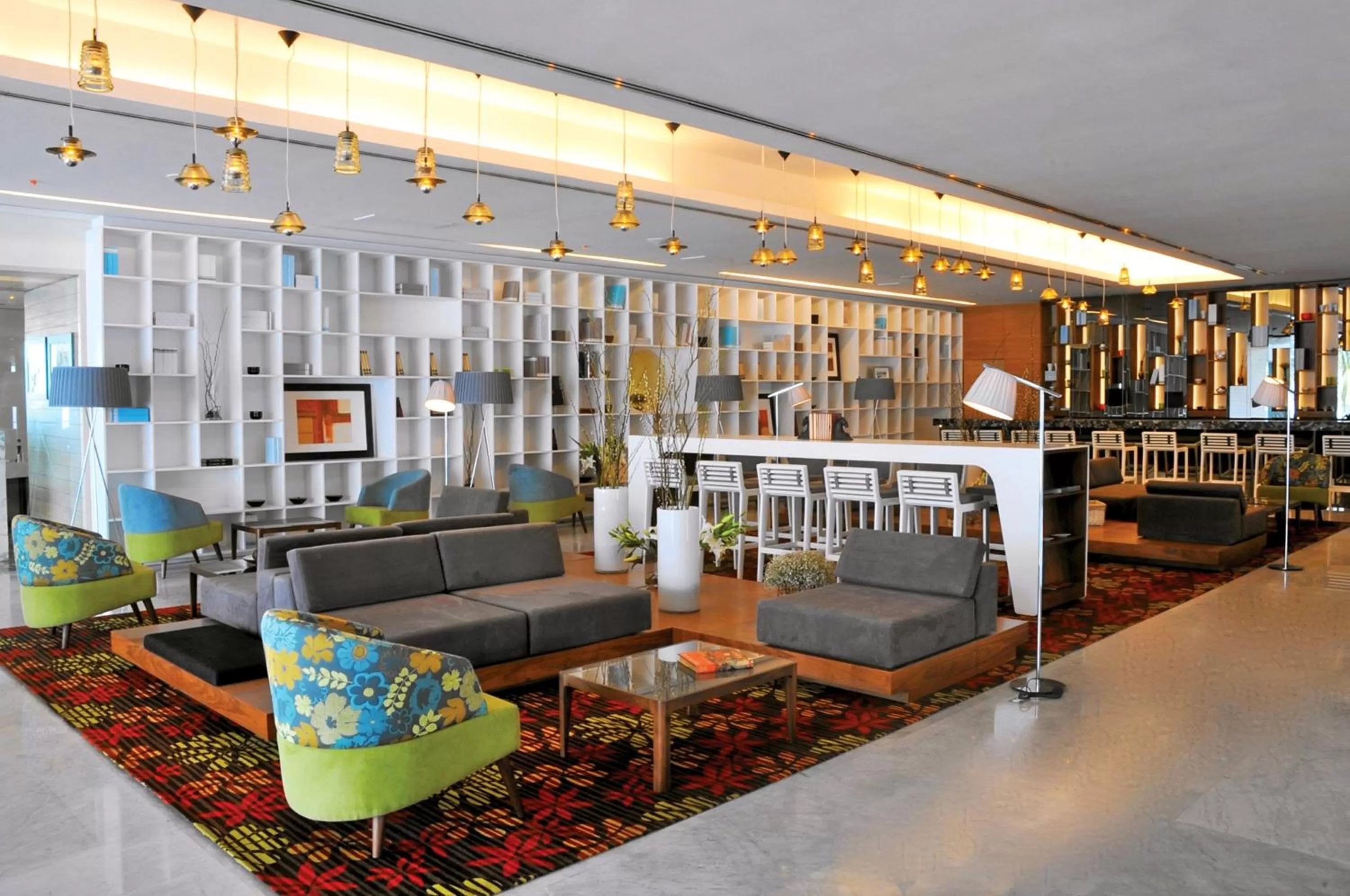 Communal lounge/ TV room in Emporio Veracruz