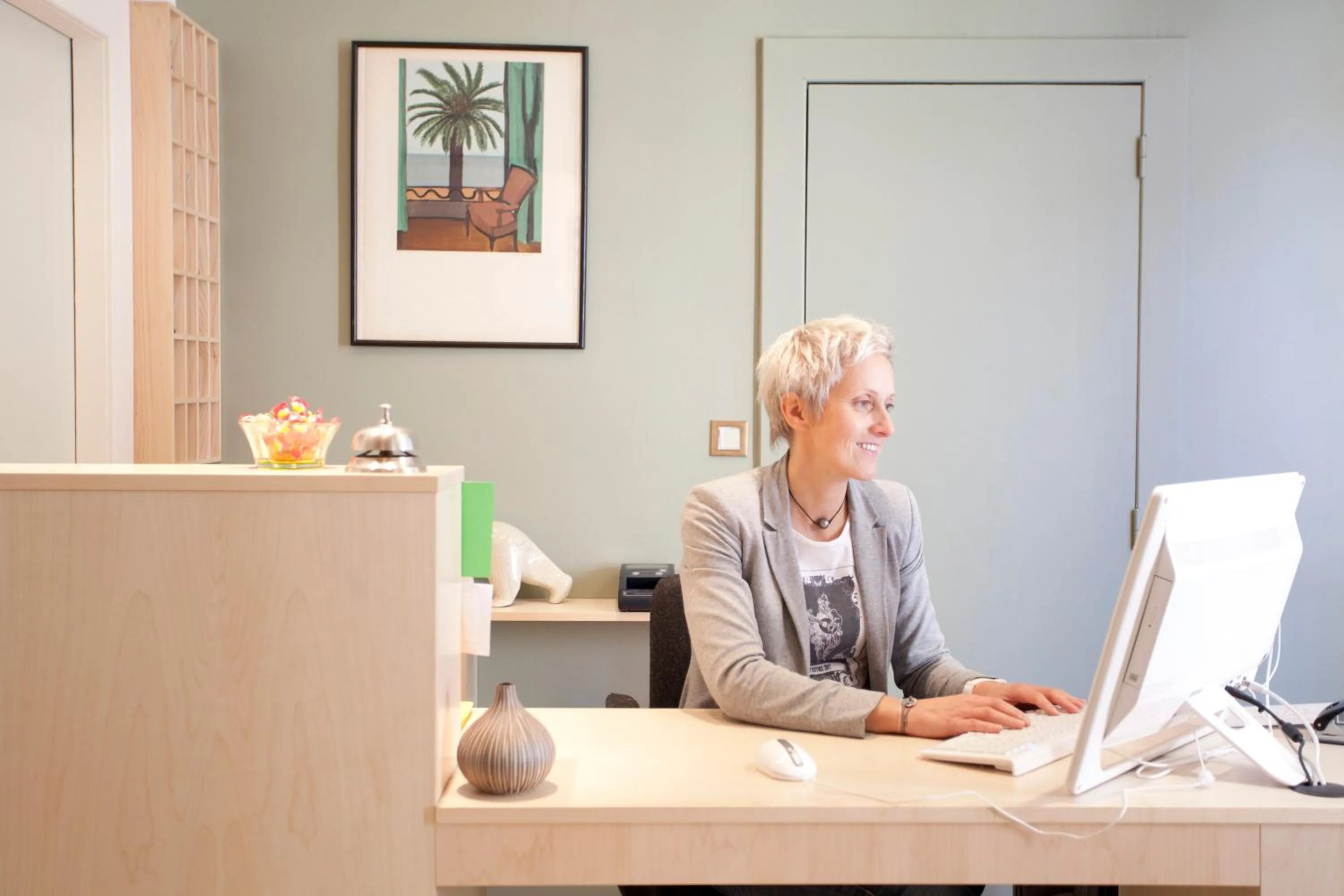 Lobby or reception in Nadaud Hotel
