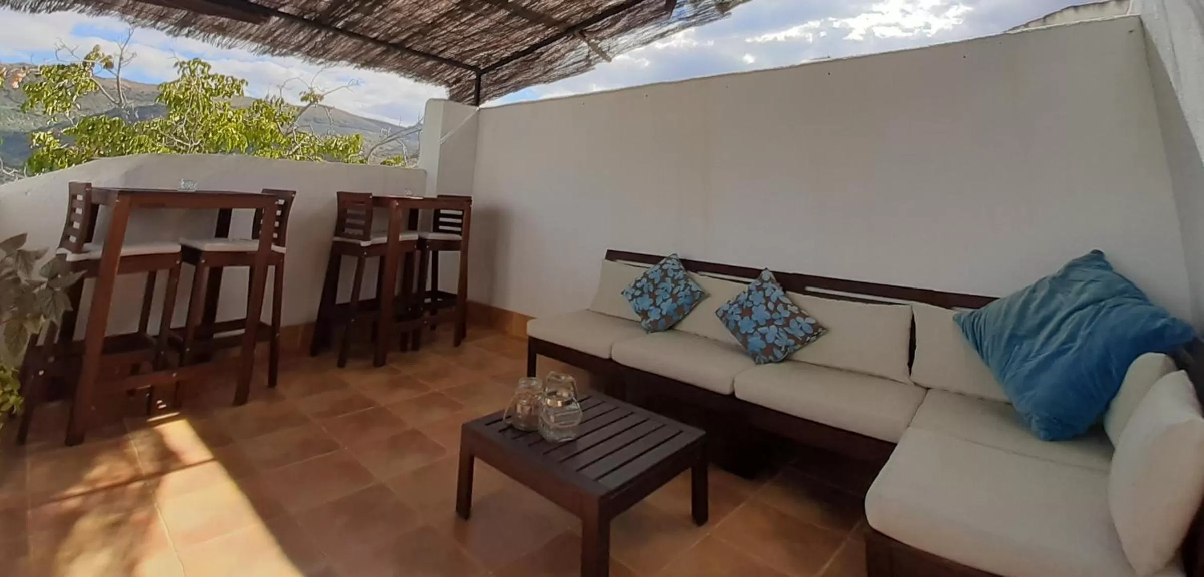 Balcony/Terrace, Seating Area in La Posada Amena