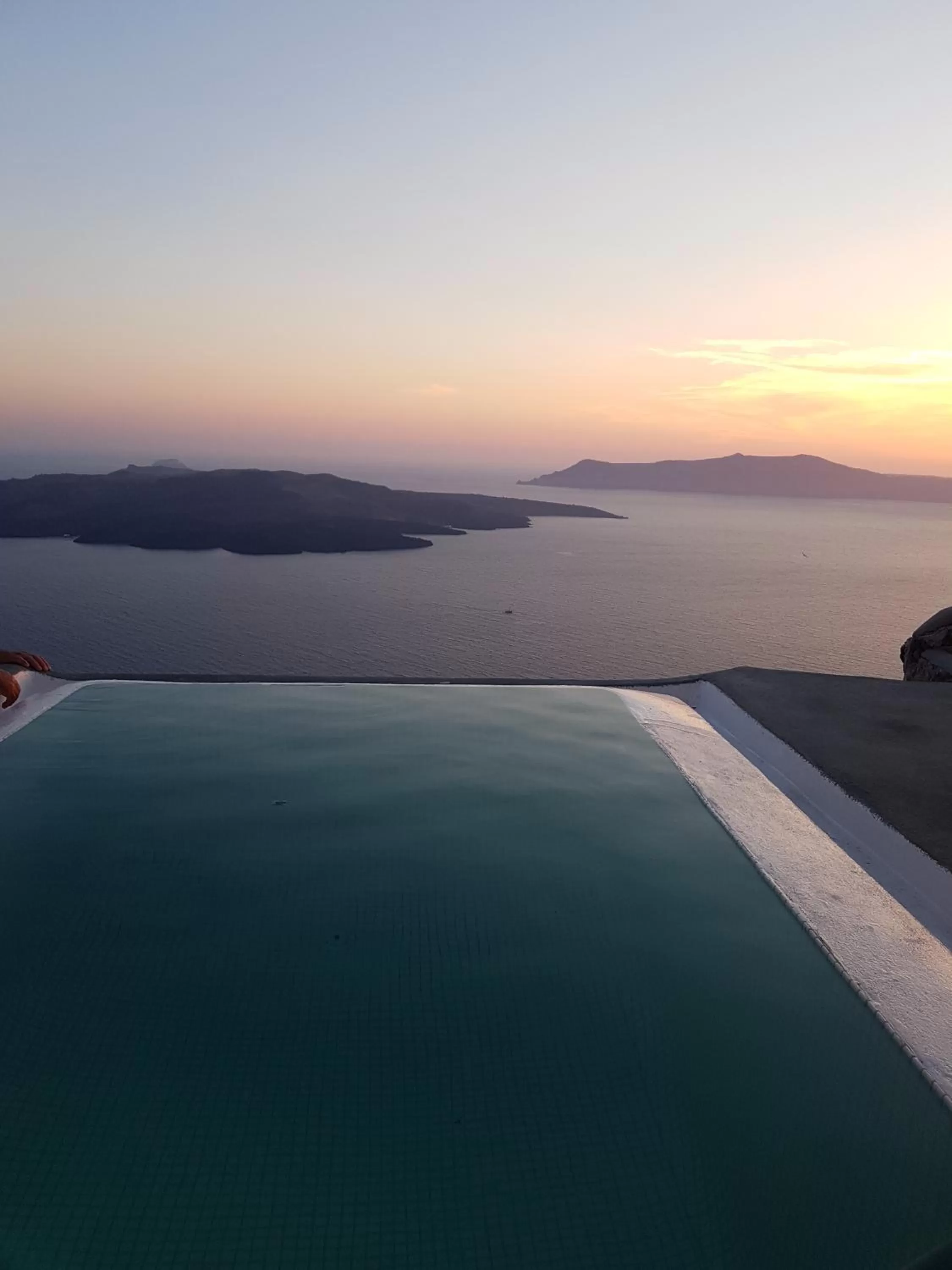 Swimming pool in Adamant Suites