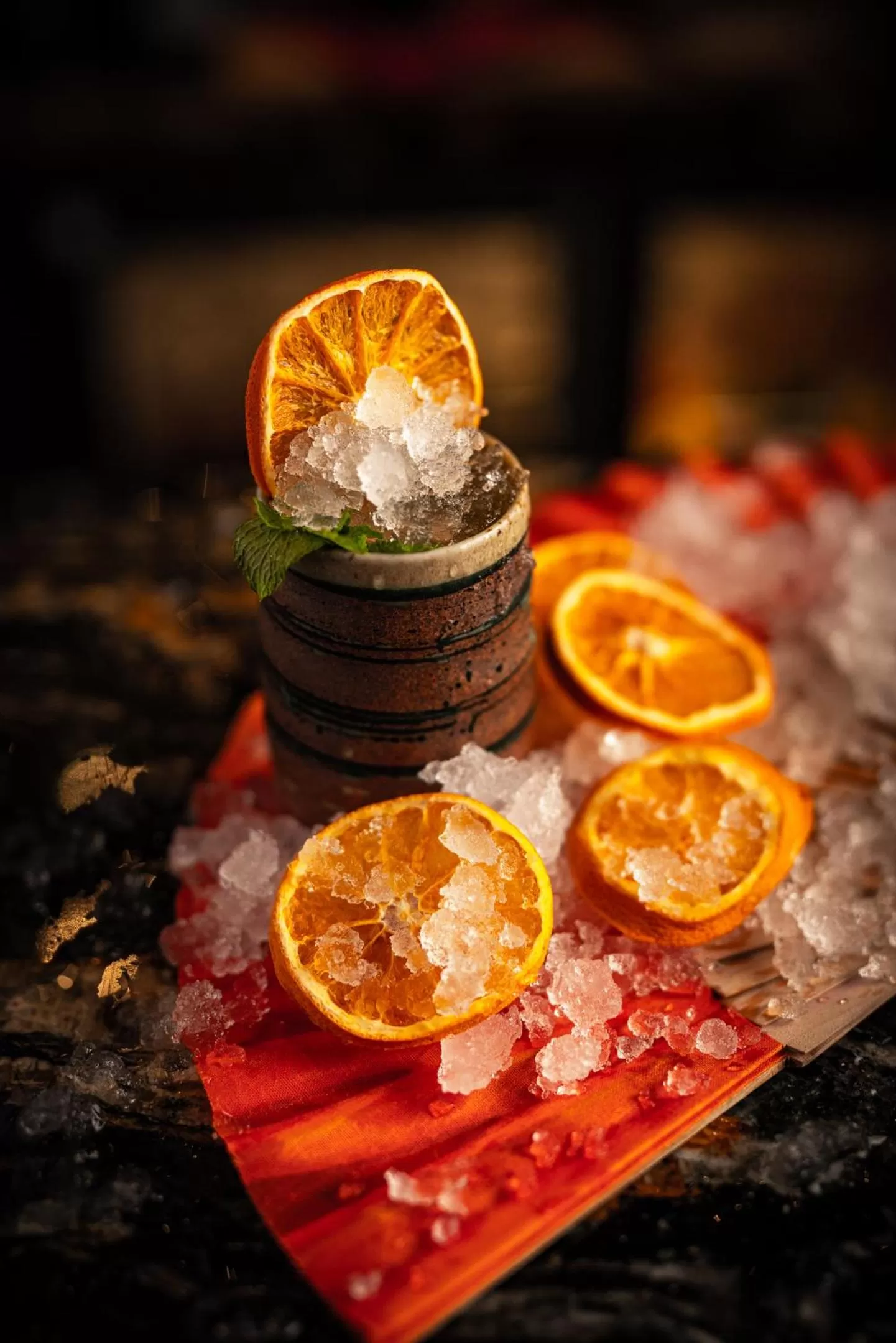 Food and drinks in Karma Sanctum Soho Hotel