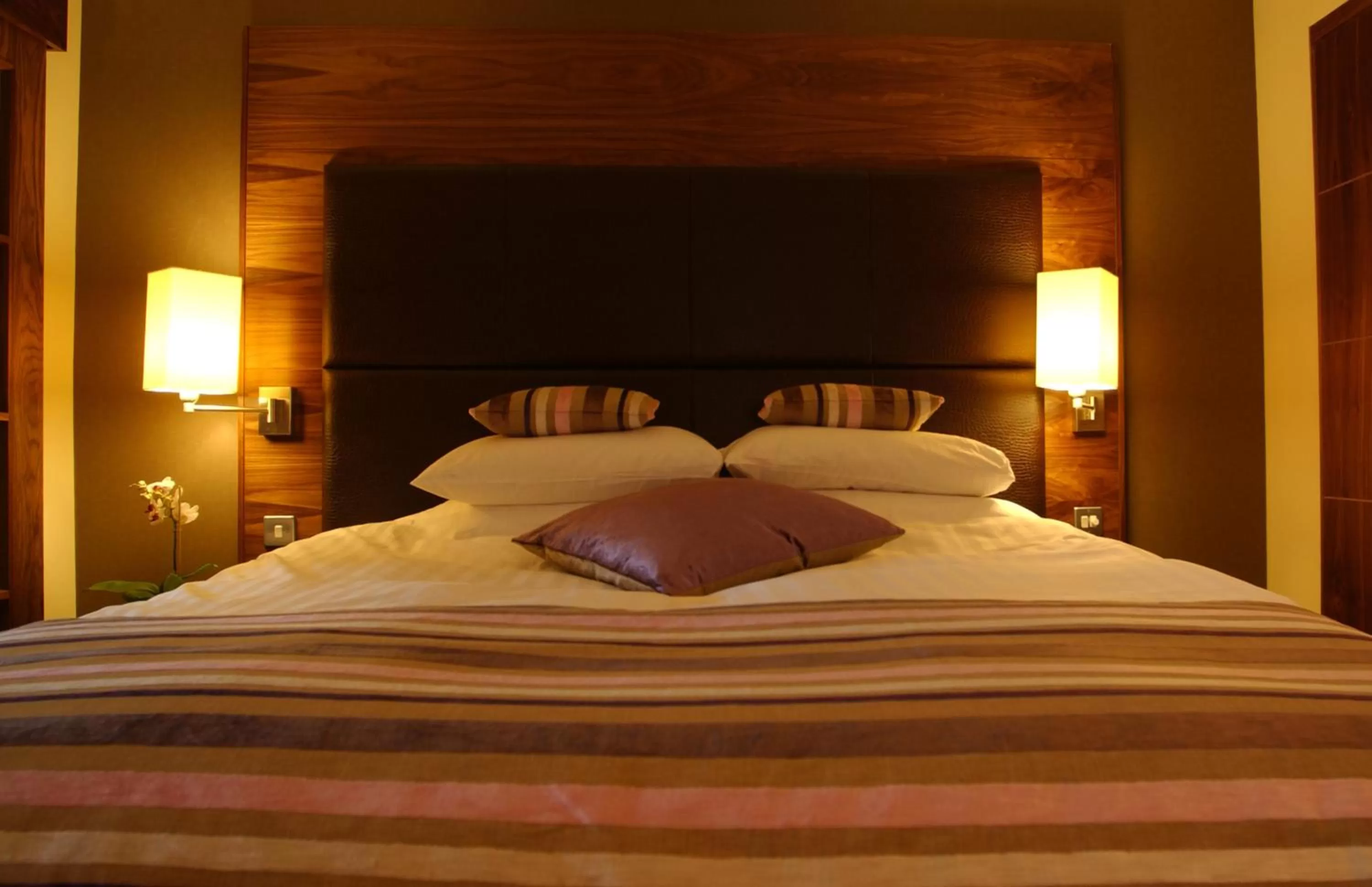 Bed in The Big Blue Hotel - Blackpool Pleasure Beach