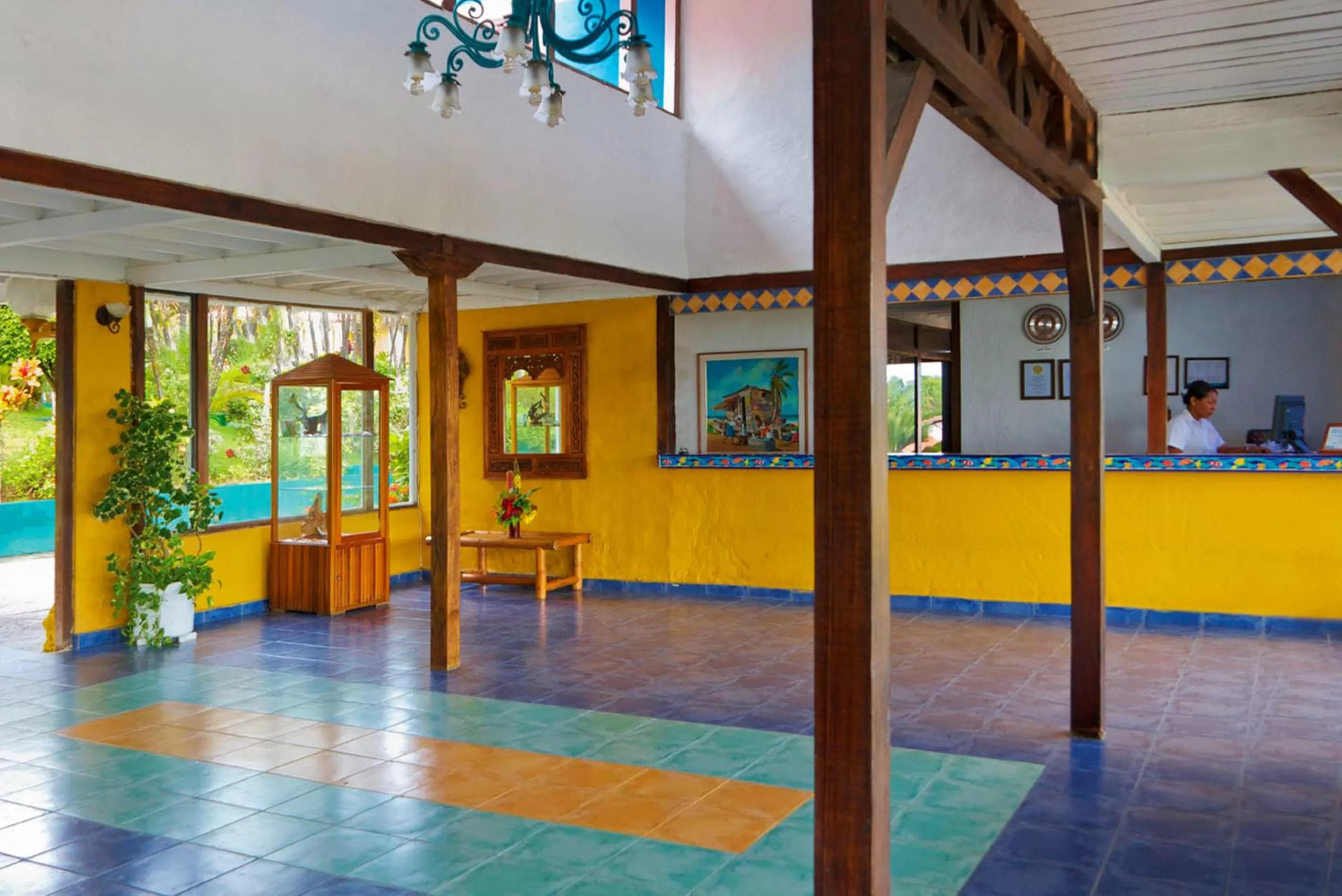 Lobby or reception in Sol Caribe Campo All Inclusive