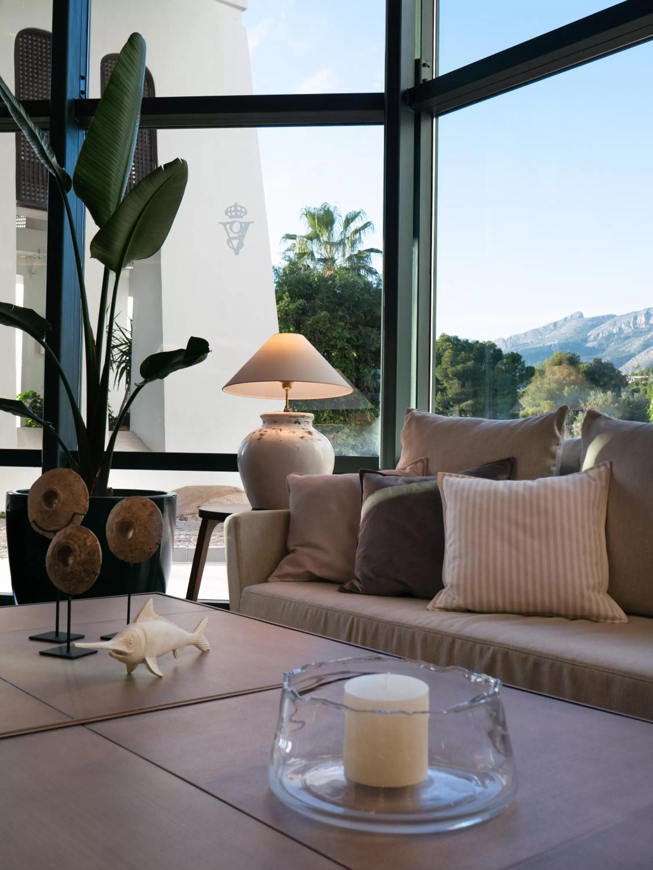 Decorative detail in SH Villa Gadea