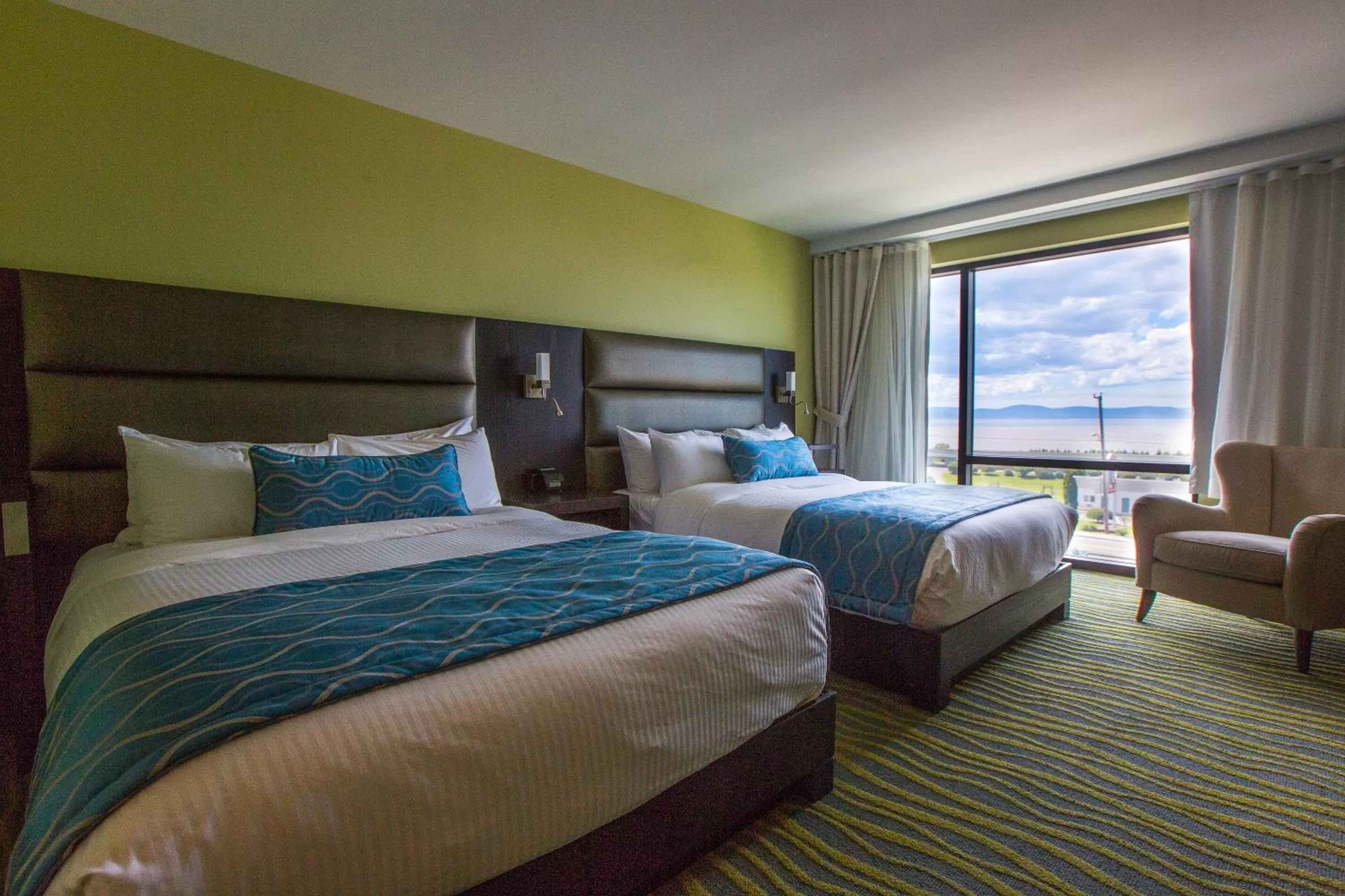 Bedroom, Bed in Hotel Levesque