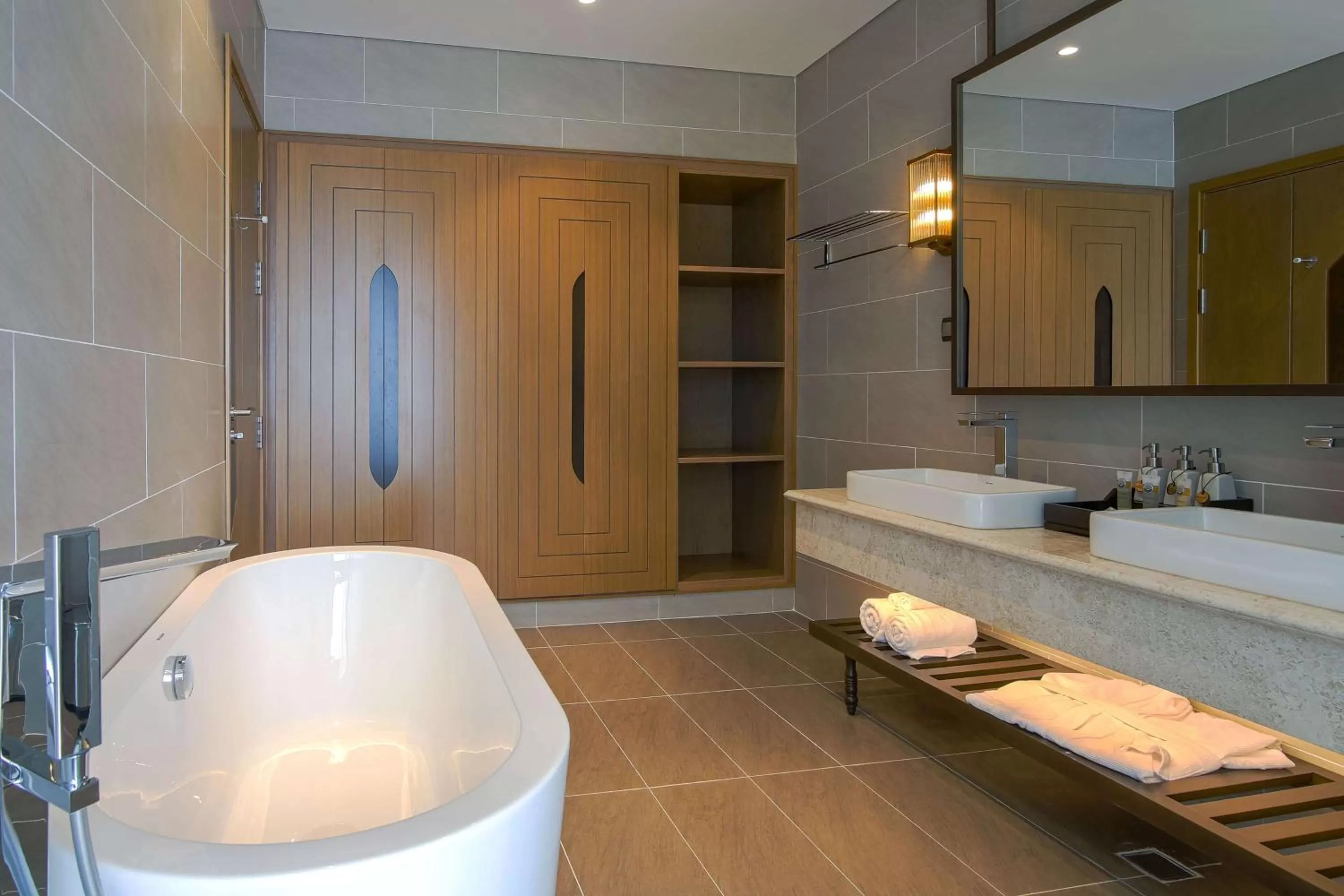 Bathroom in Wyndham Grand KN Paradise Cam Ranh