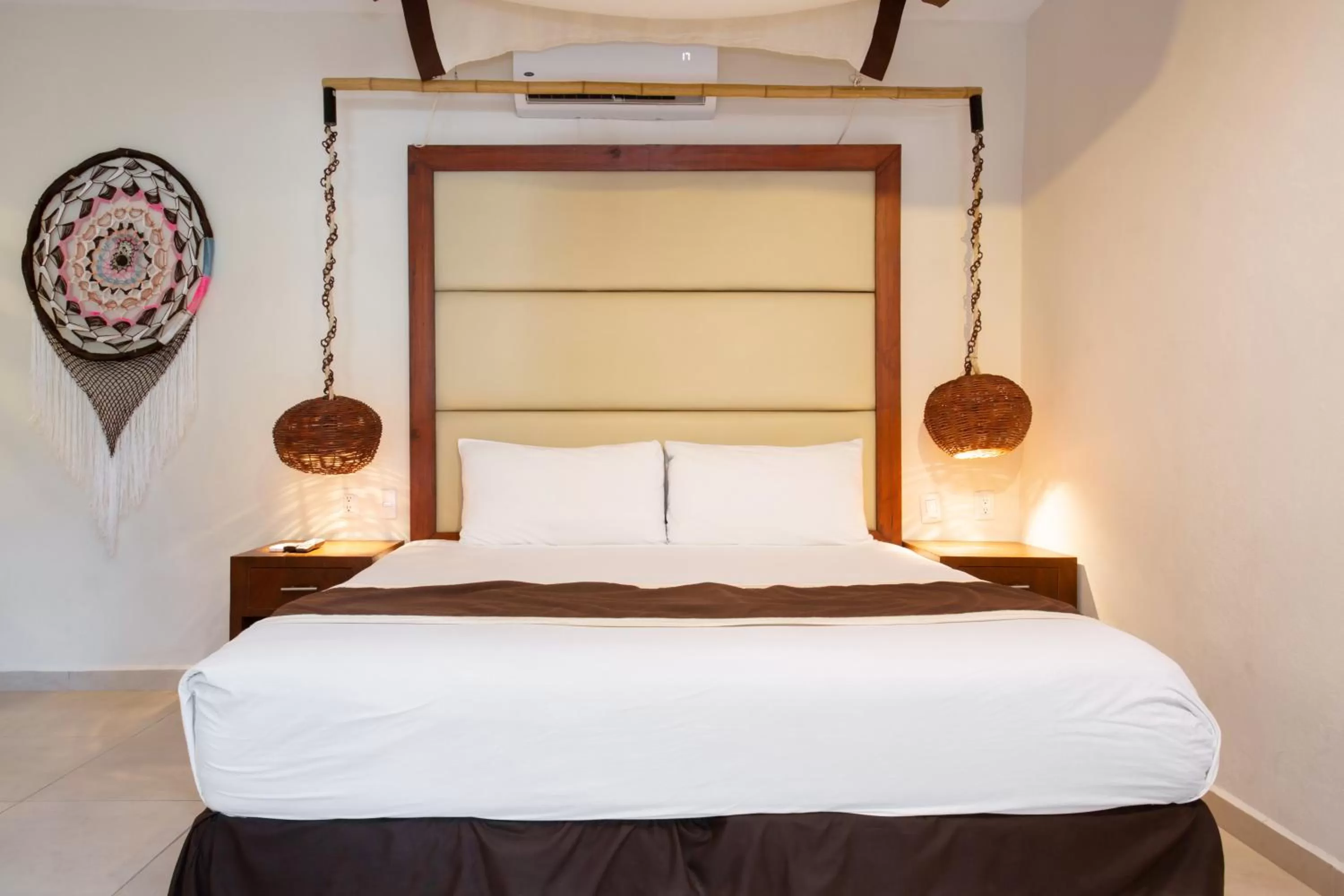 Bed in Villas Valentina