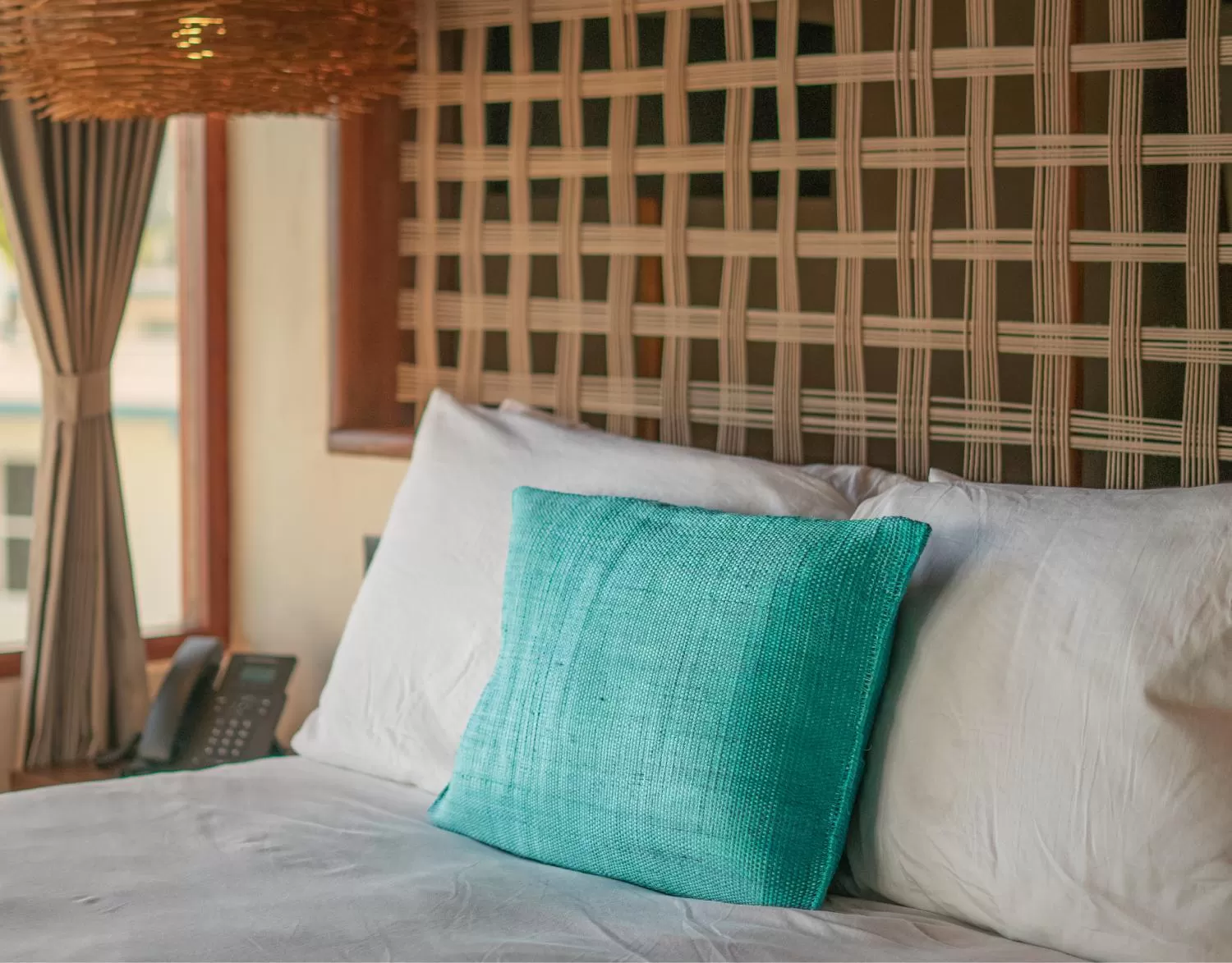 Bed in Puerta del Cielo Hotel Origen