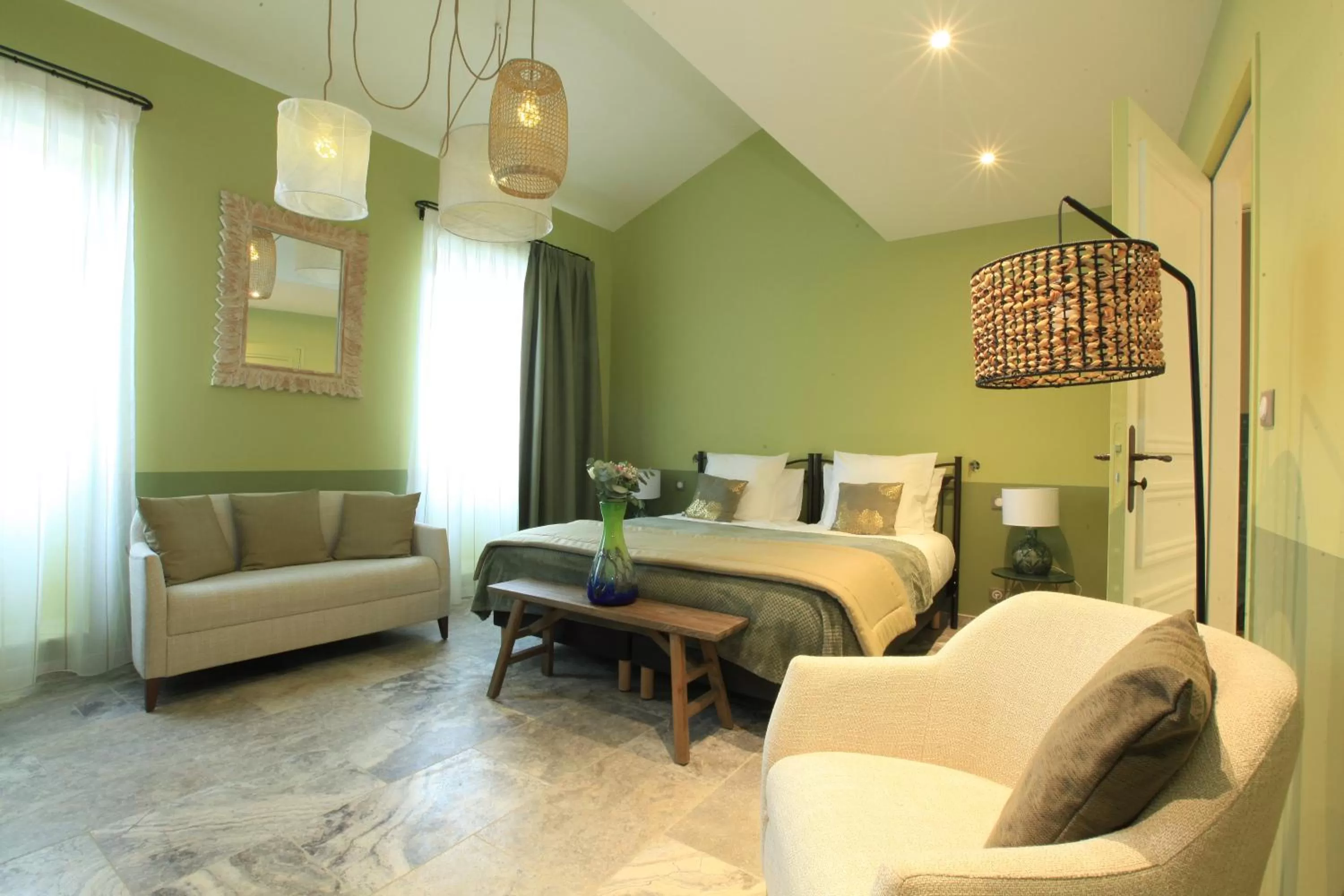 Photo of the whole room, Bed in Chambres D' hôtes Les Ormes