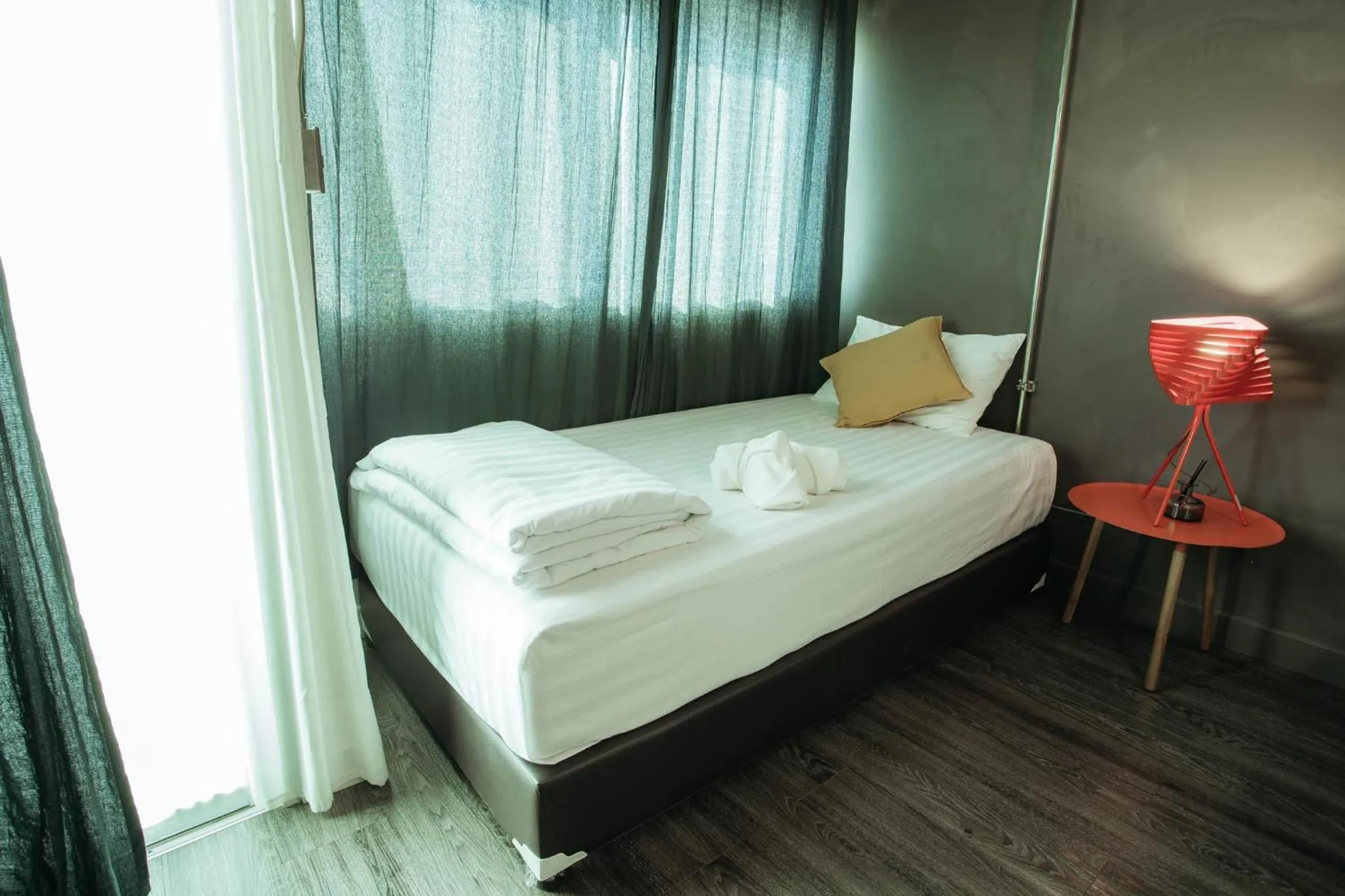 Bed in J Poshtel Chiangmai