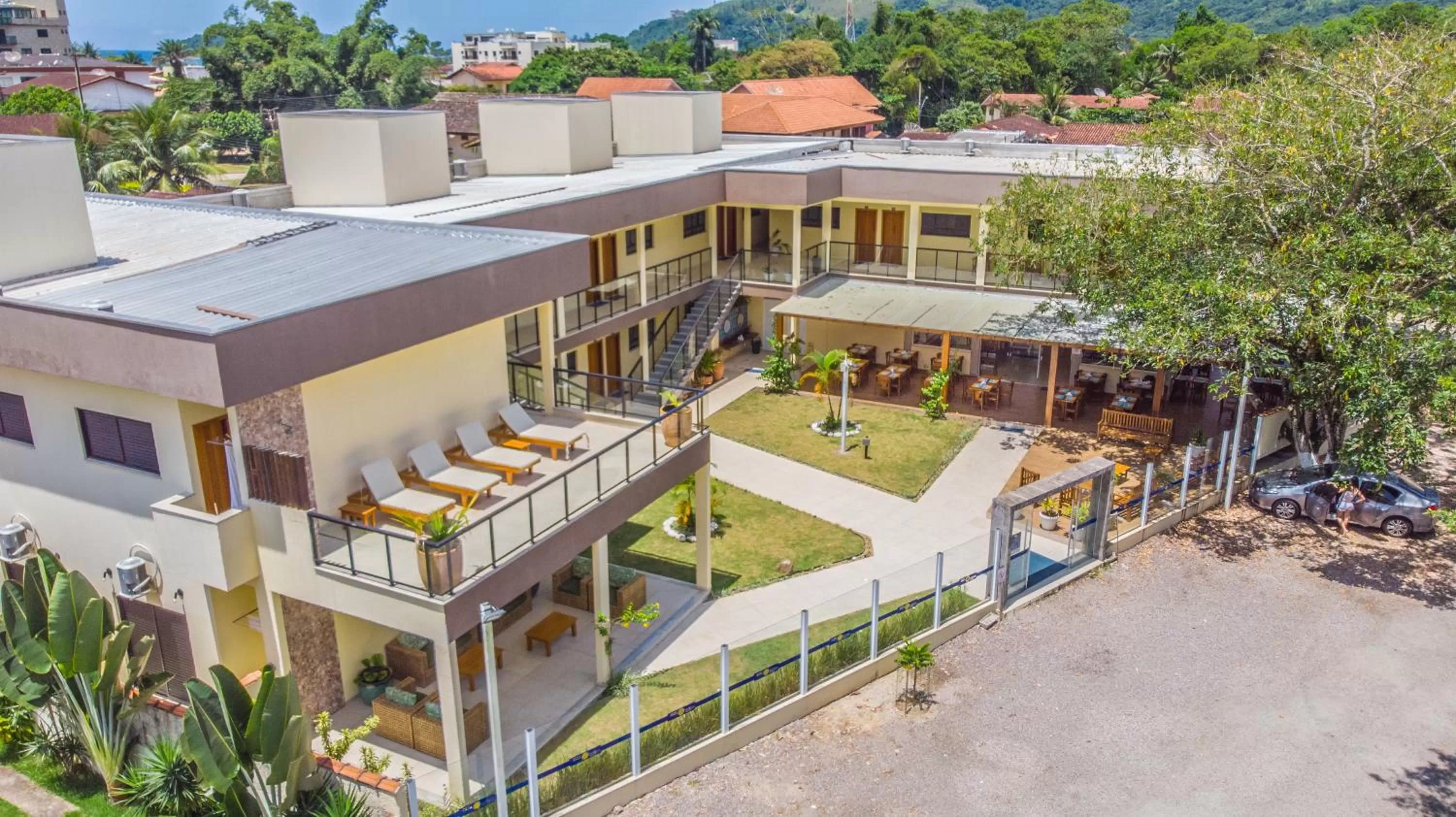 Garden, Bird's-eye View in Pousada Ilha Vitoria