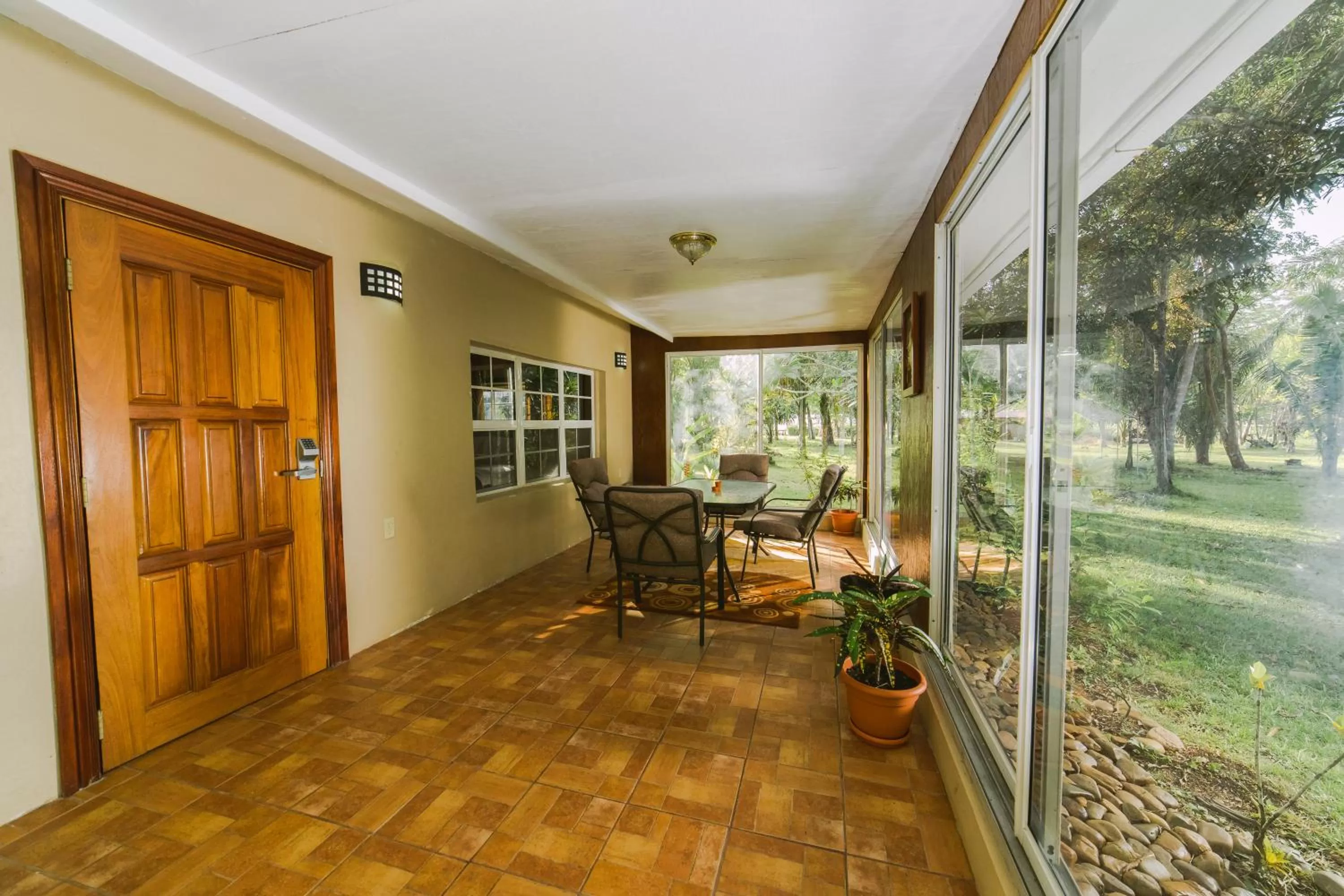 Patio in KikiWitz Resort