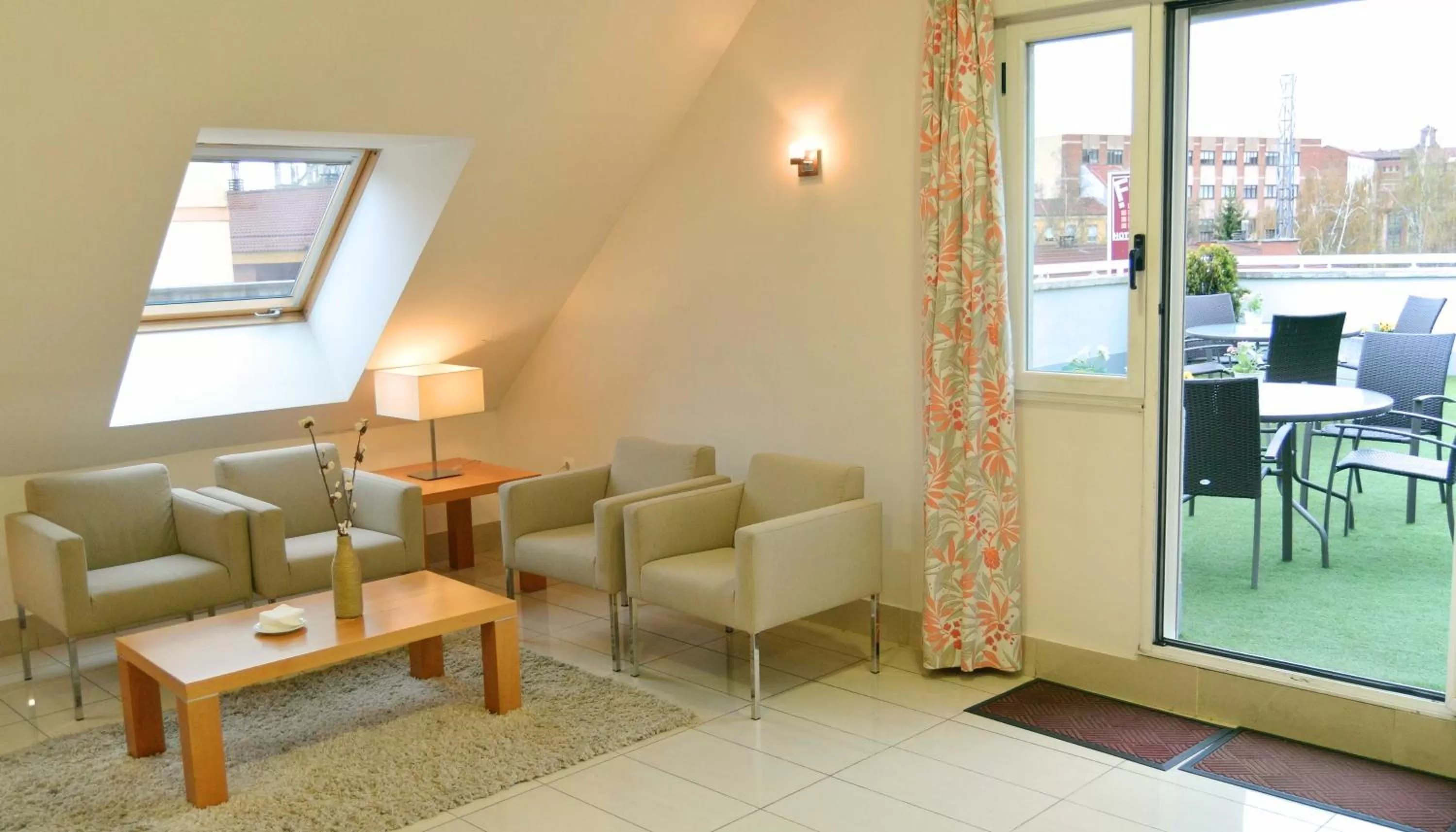 Lobby or reception in FC Infantas de León