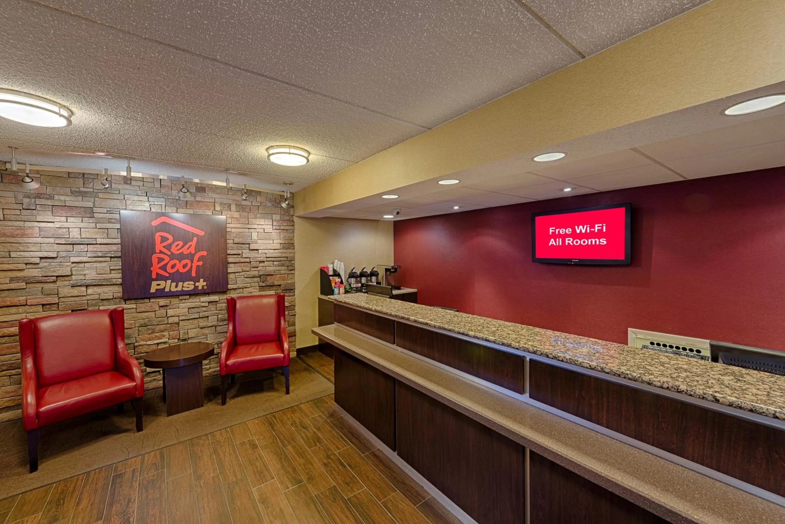 Lobby or reception in Red Roof Inn PLUS+ University at Buffalo - Amherst