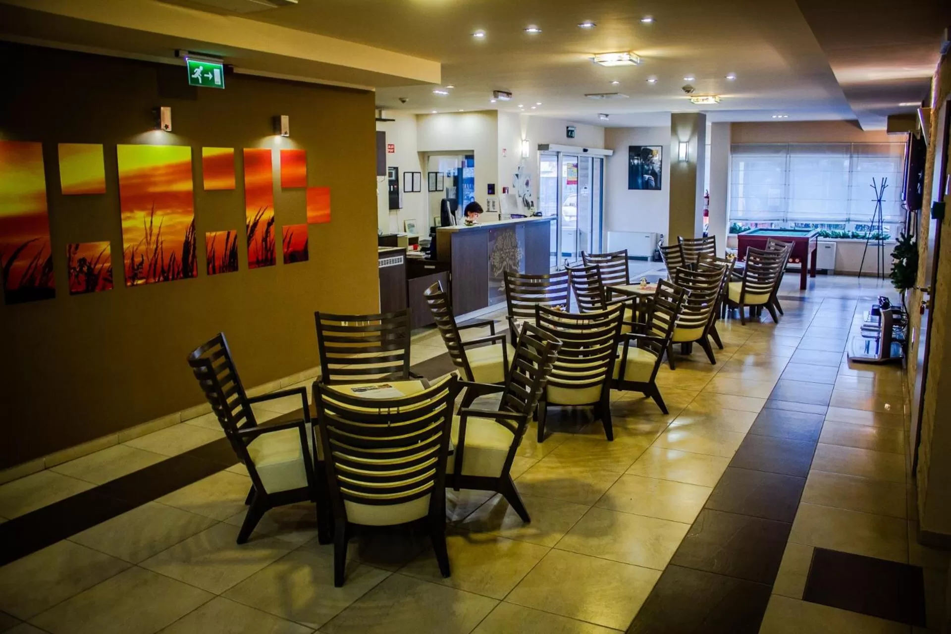 Lobby or reception, Restaurant/Places to Eat in Harmónia Hotel Sárvár