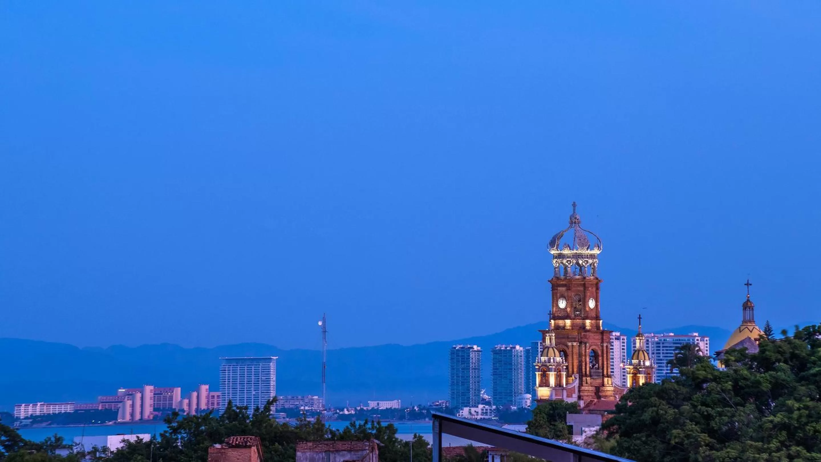 Bird's eye view in Hotel Hacienda de Vallarta Centro