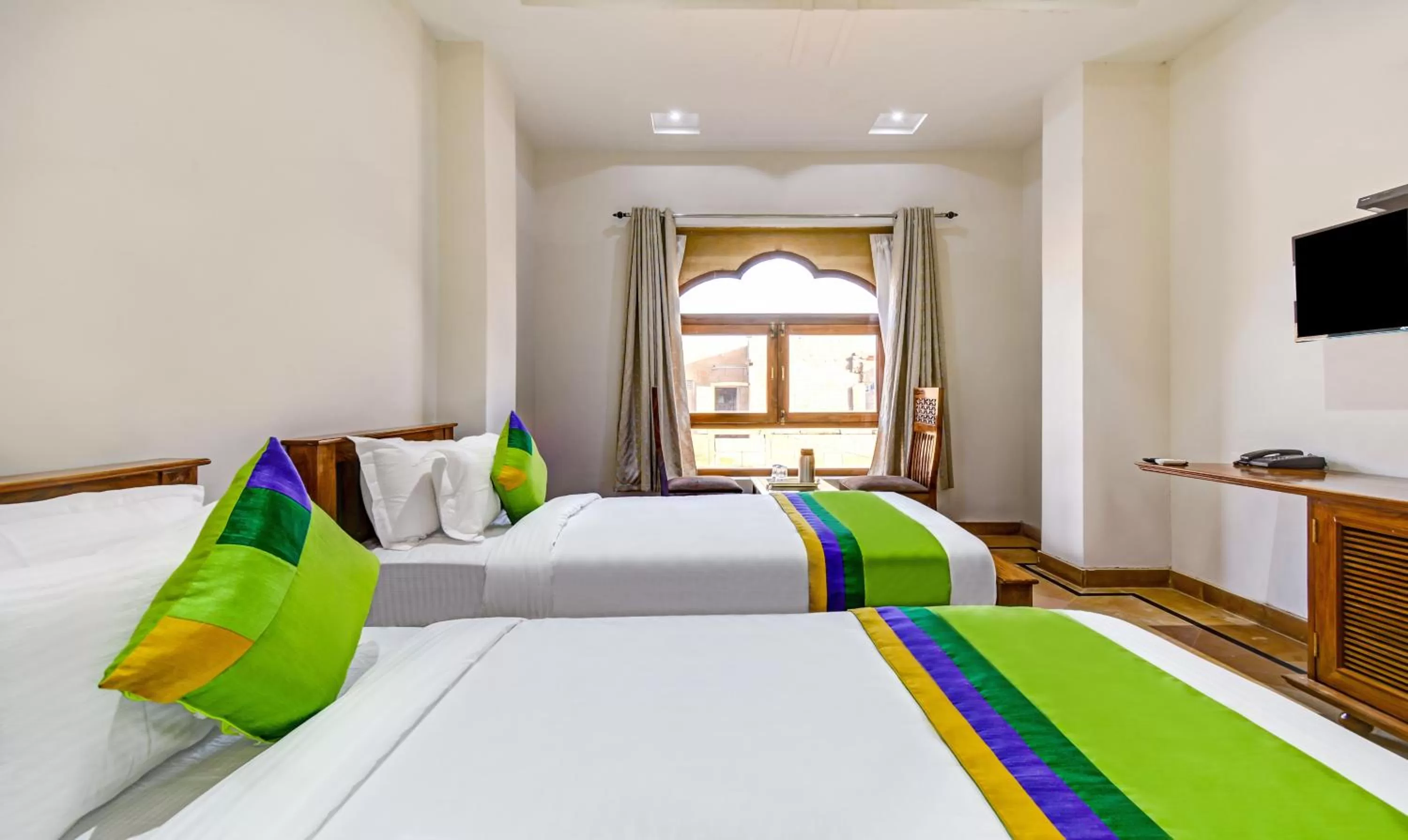 Bed in Treebo Trend Chandrangan Excellency