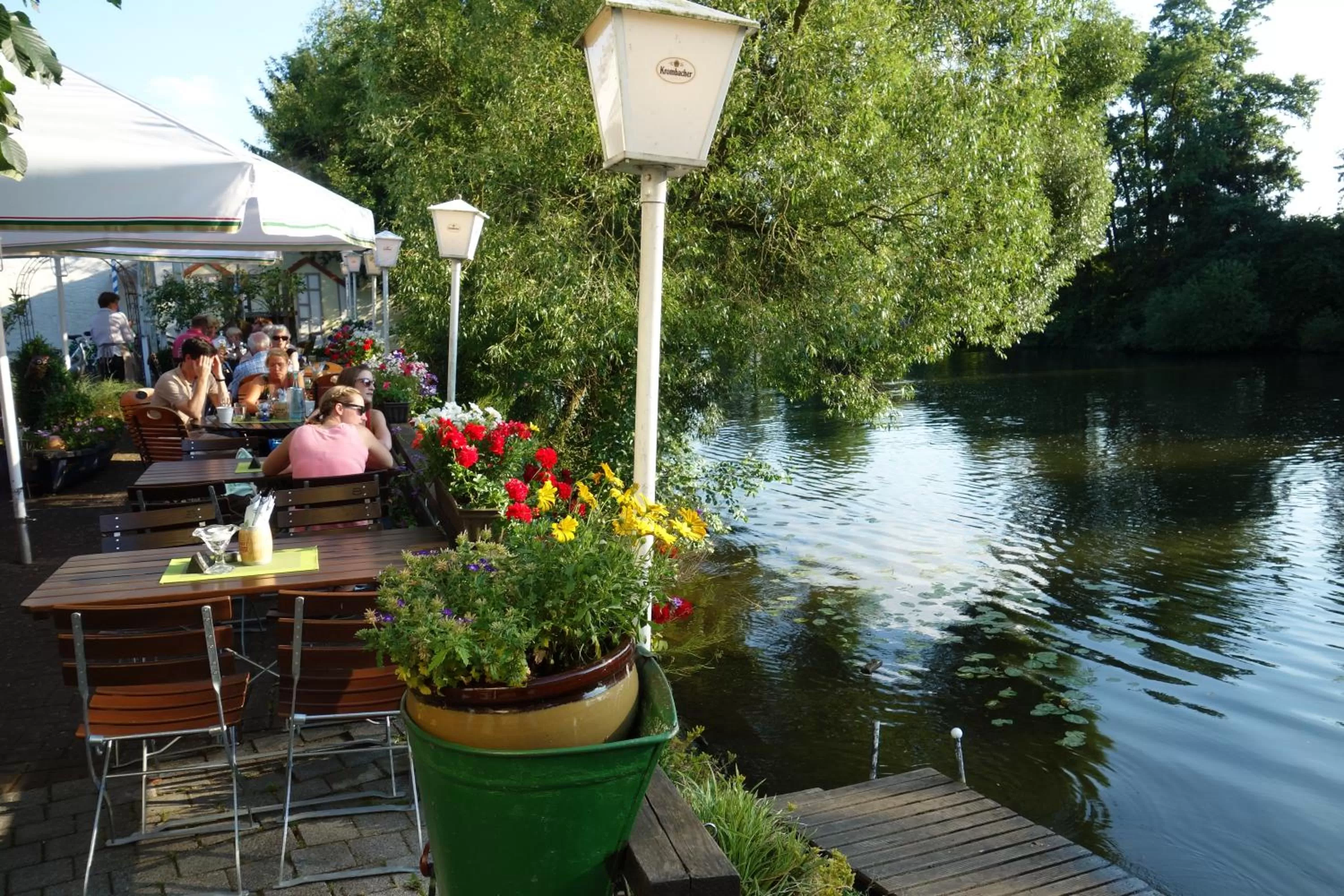 Balcony/Terrace in Altes Eishaus, Hotel & Restaurant