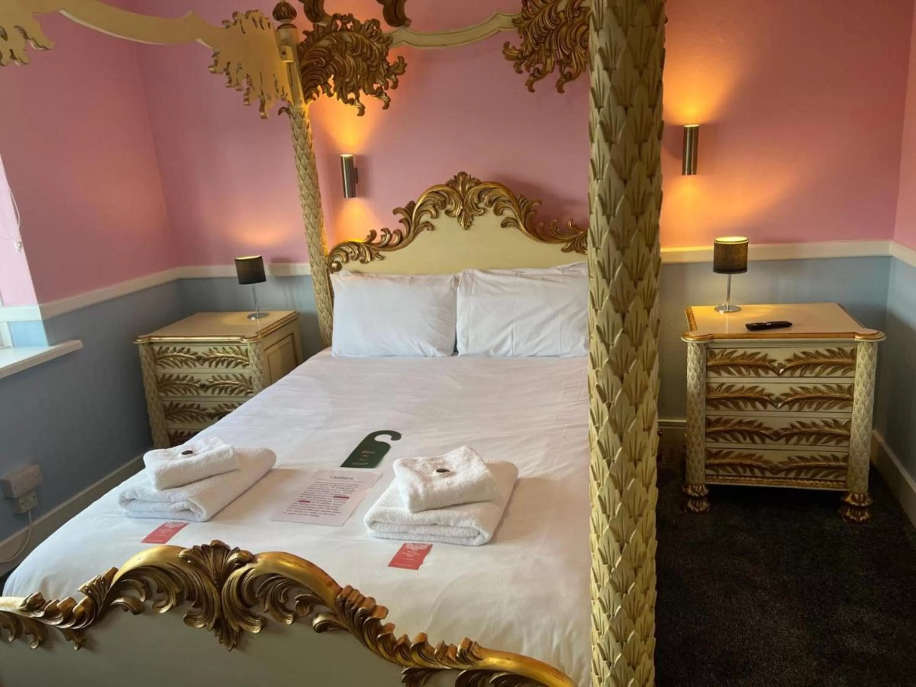 Bedroom in Hatters Hotel