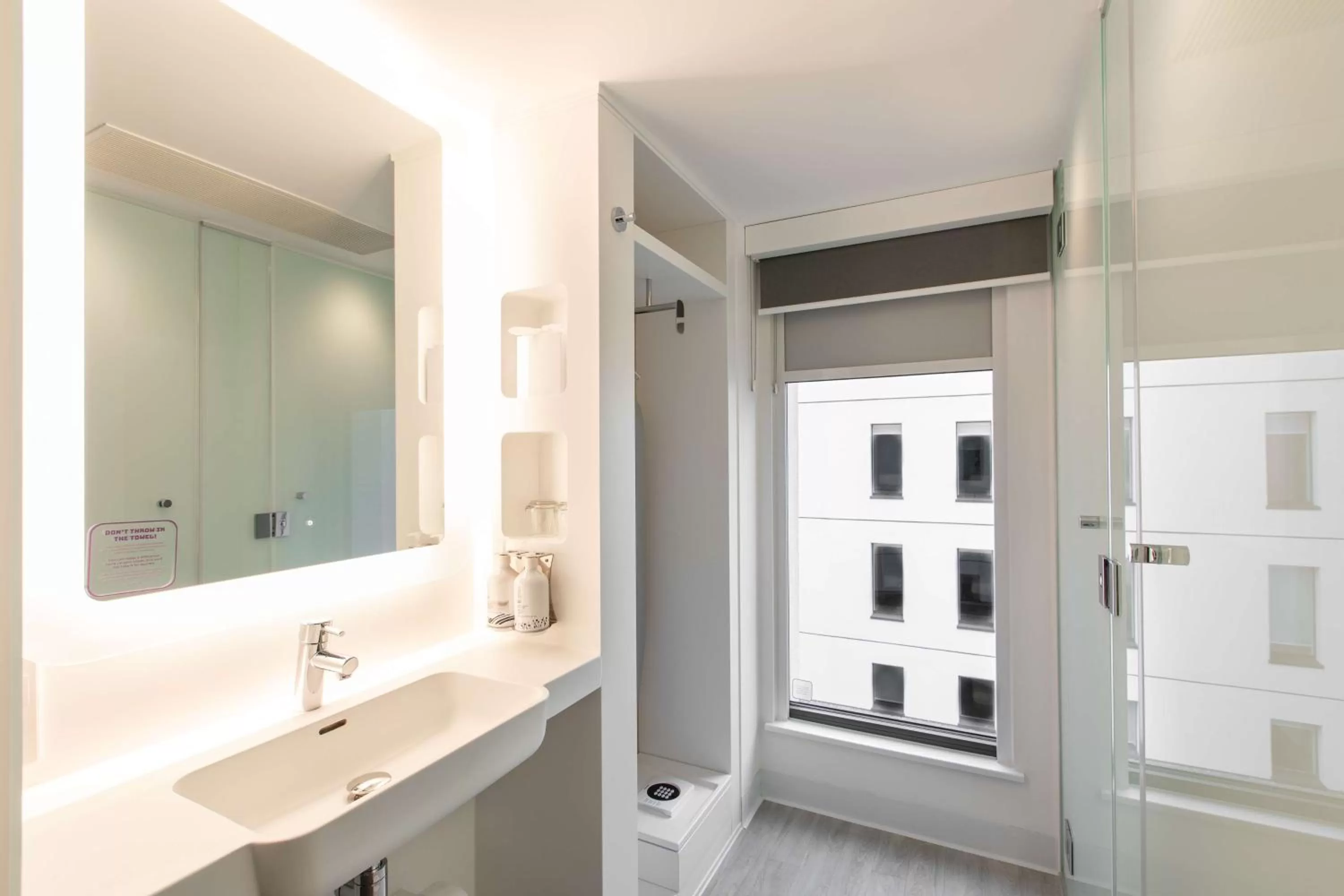 Bathroom in YOTEL Edinburgh