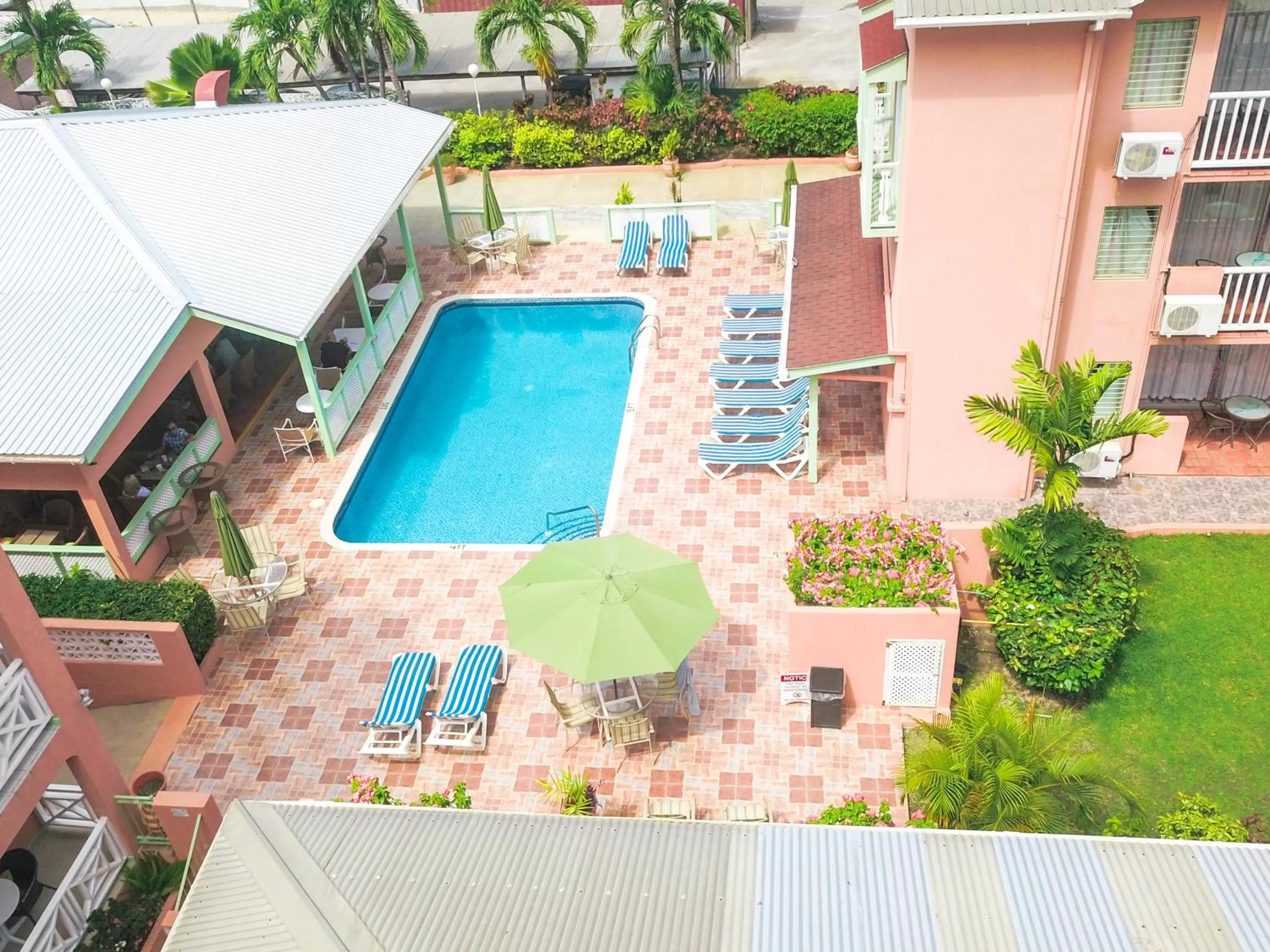 Bird's eye view in Worthing Court Apartment Hotel