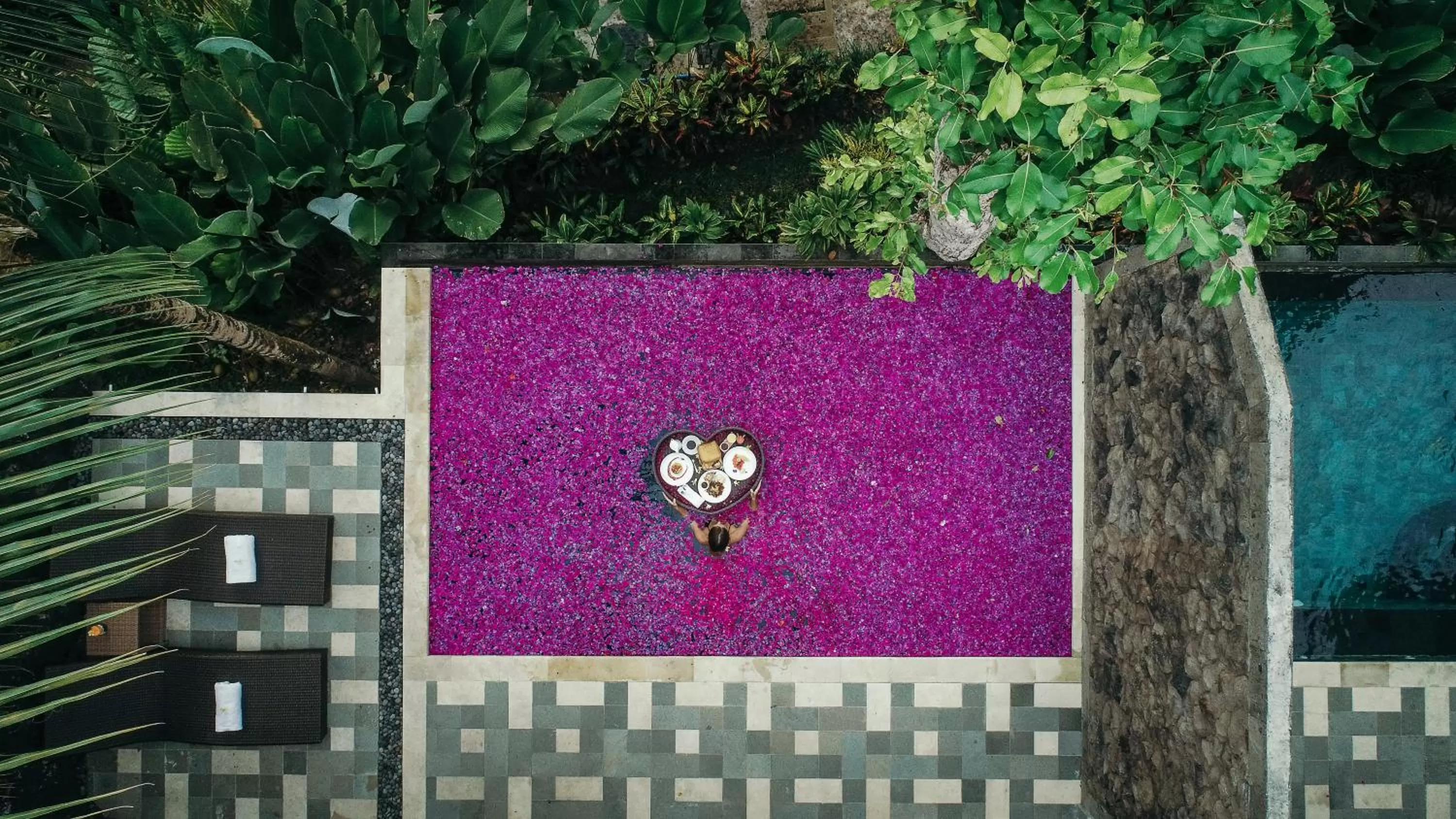 Pool view in Bucu View Resort