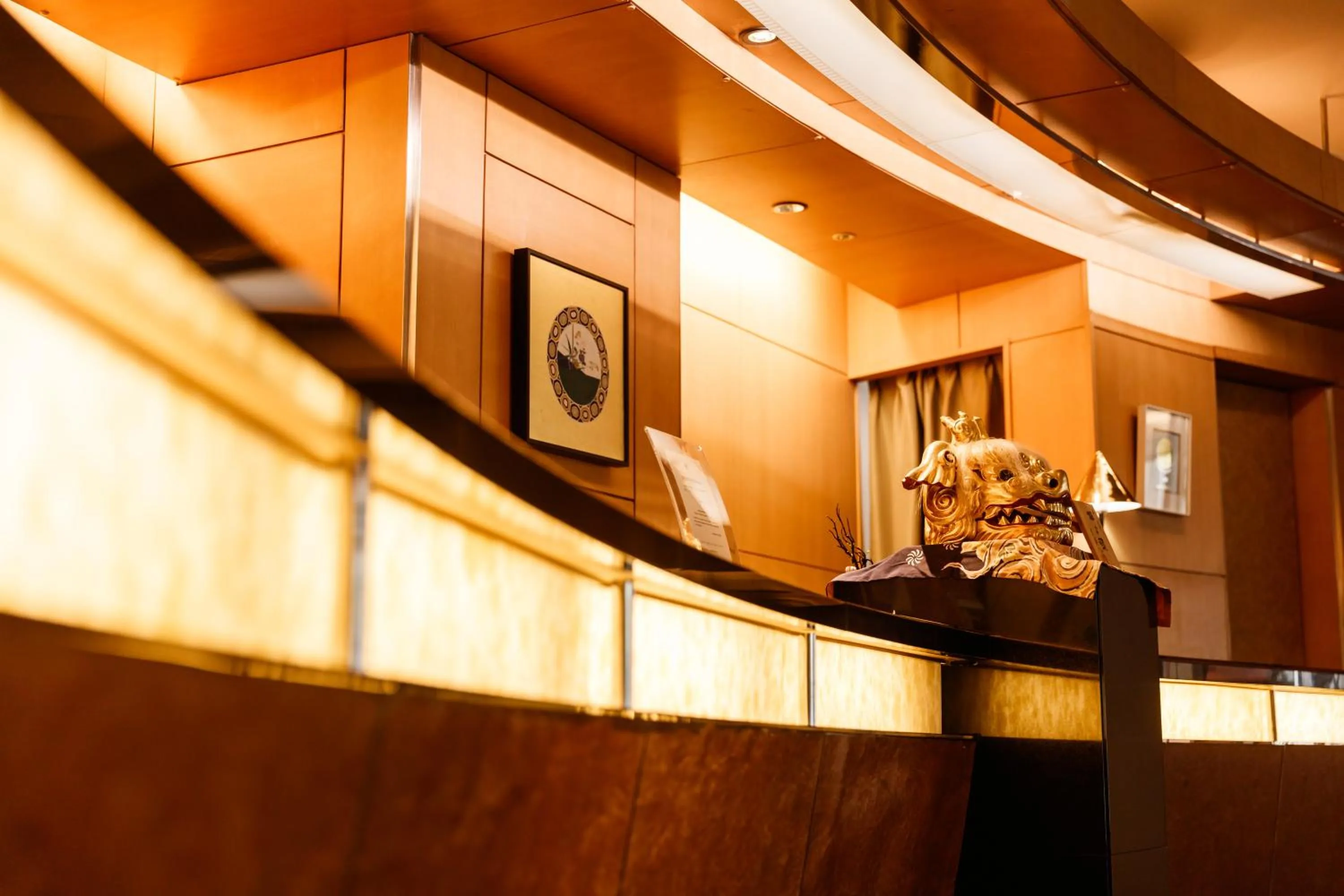 Lobby or reception in Kanazawa New Grand Hotel Prestige