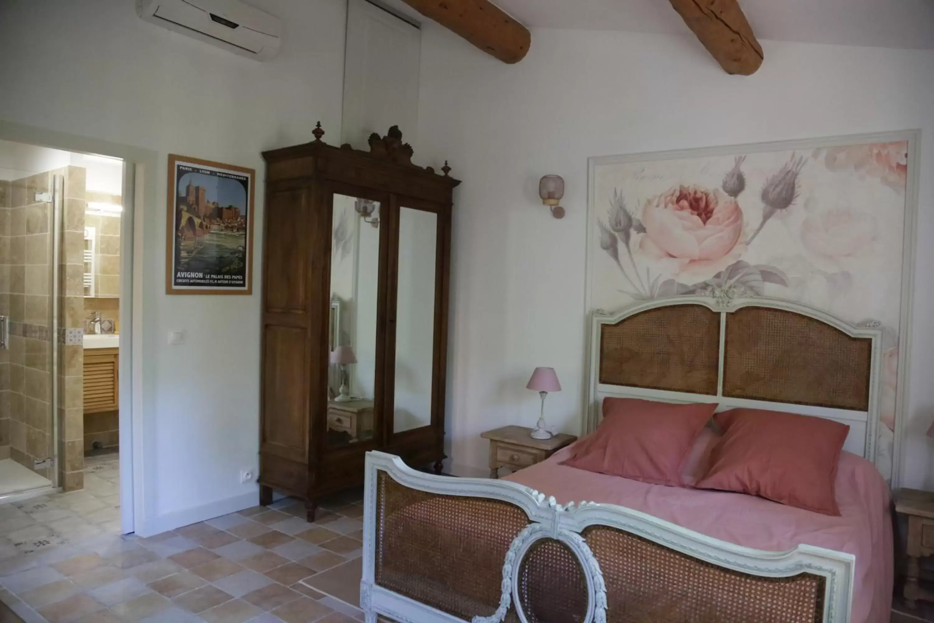 Double Room - Rose in Le Pavillon Vert - B&B Double Room - Rose in Le Pavillon Vert - B&B