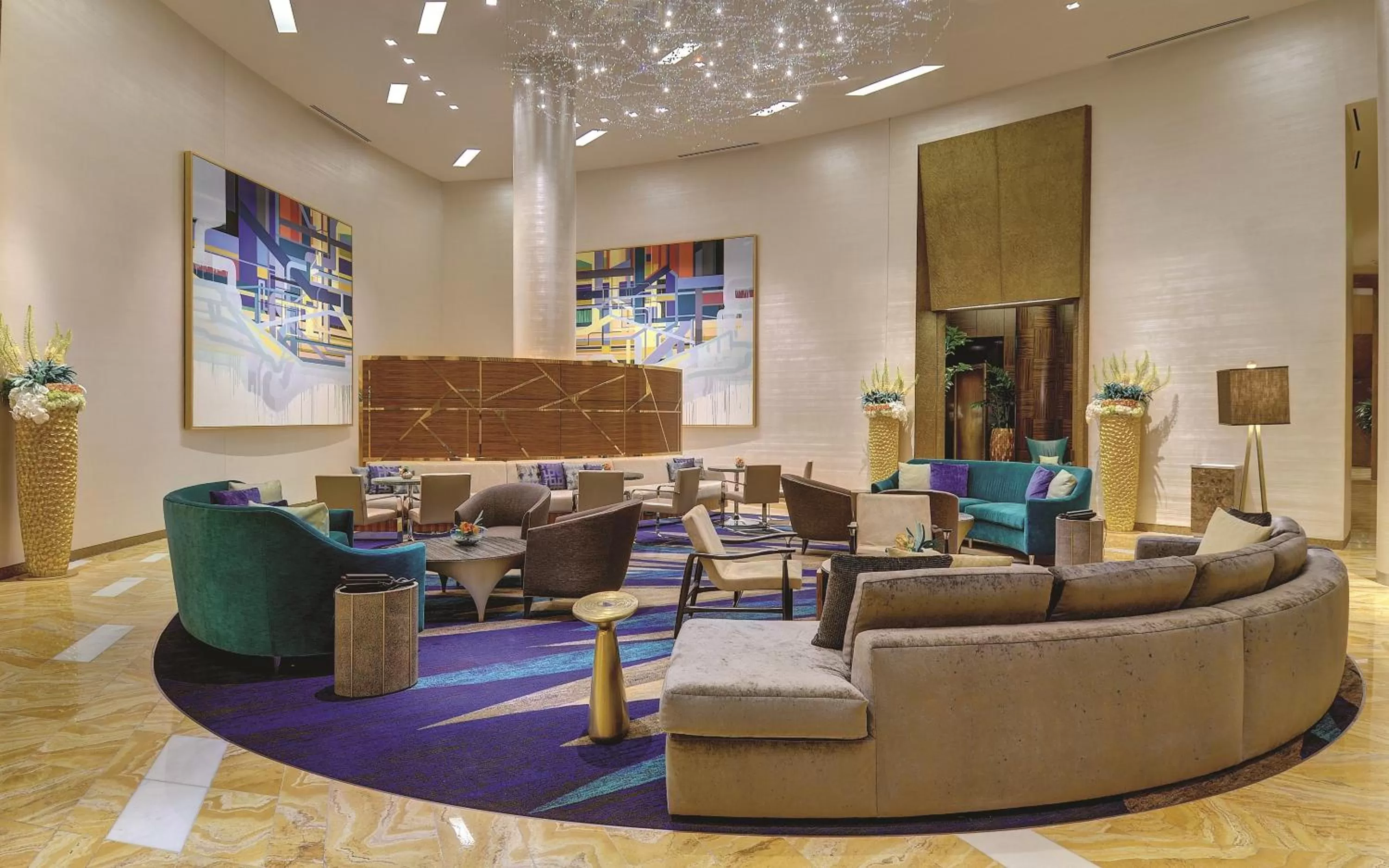 Lobby or reception in ARIA Resort & Casino