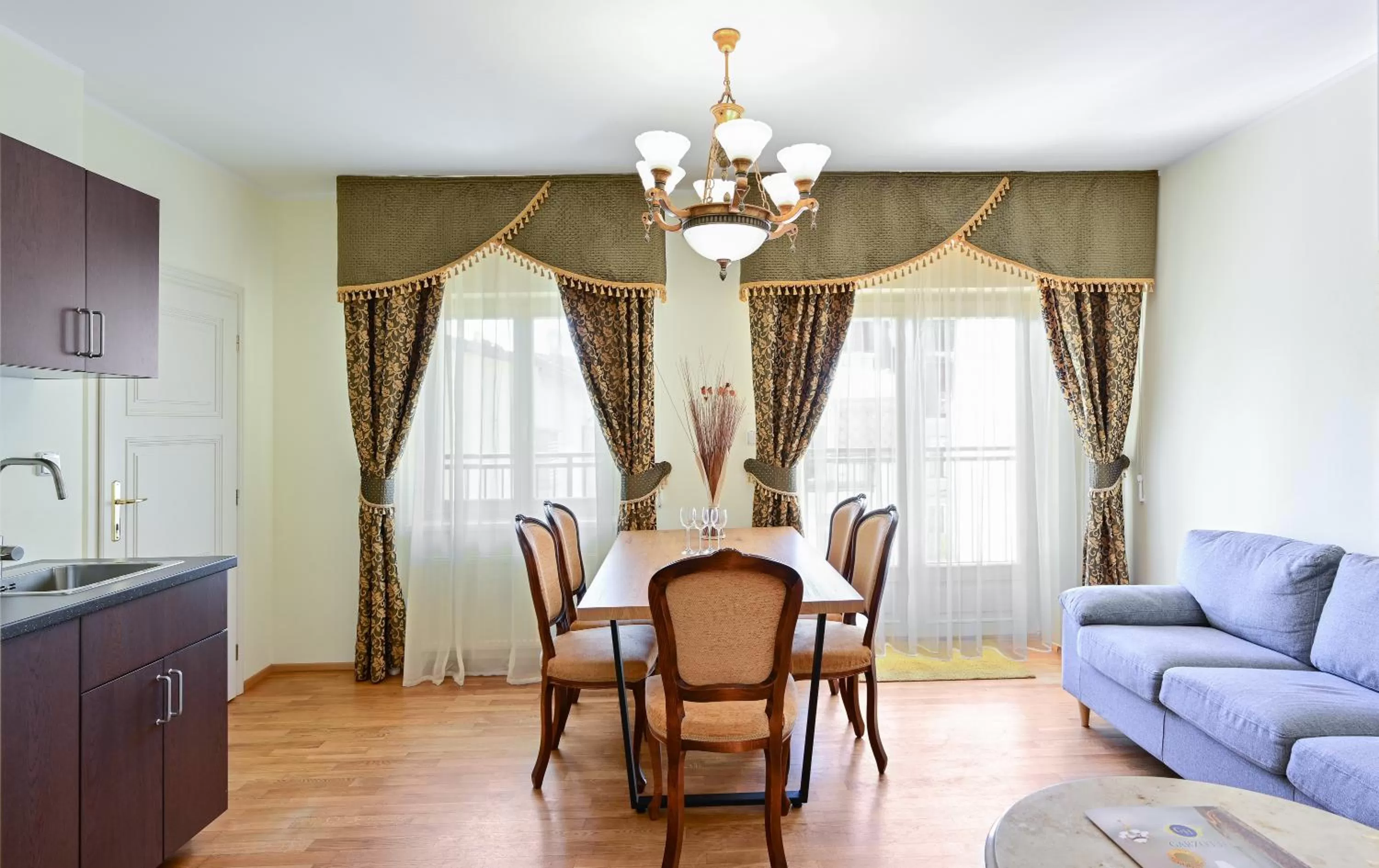 Kitchen or kitchenette in Residence Romanza