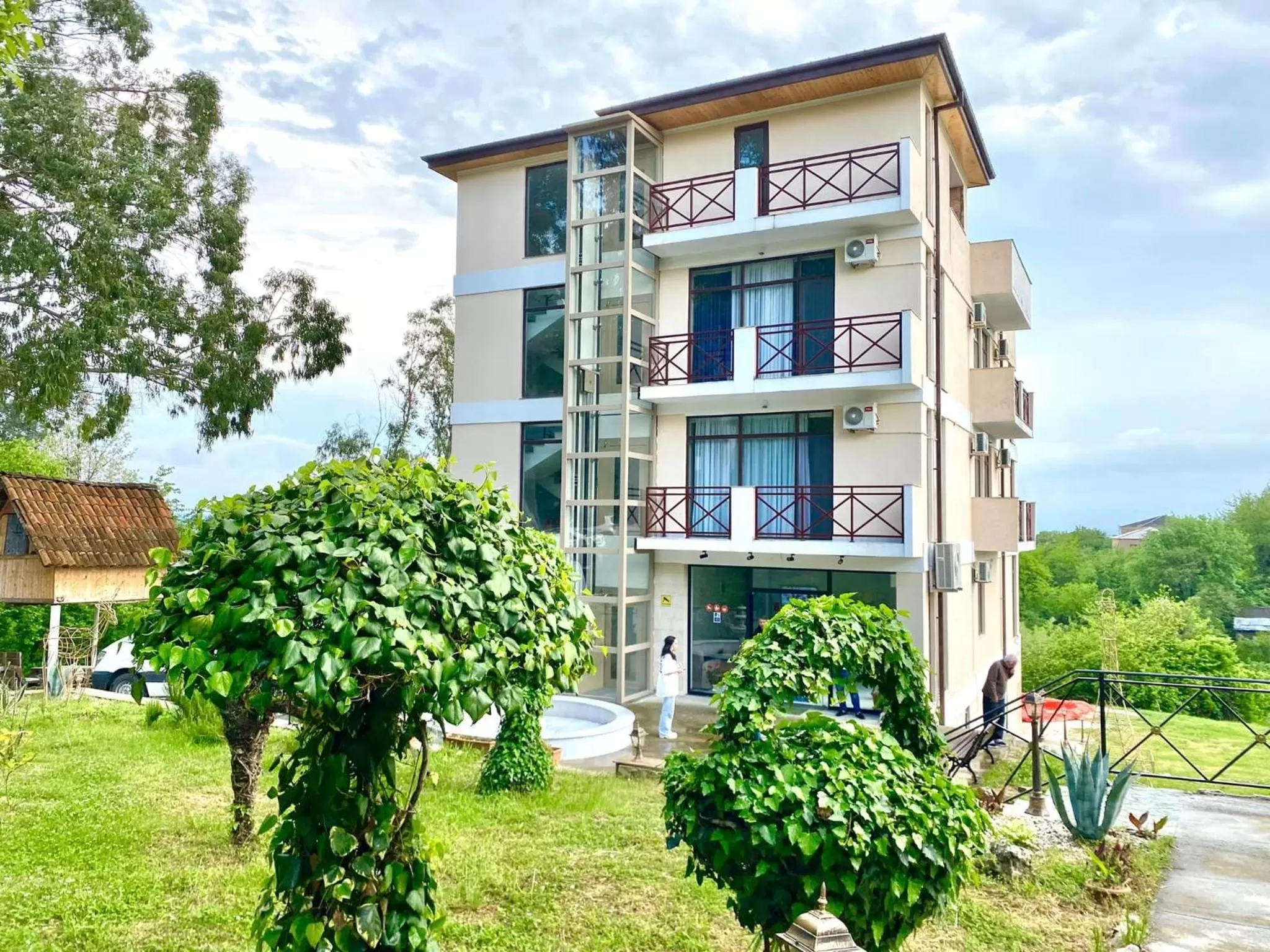 Property building in Vita Gardenia Hotel Tskaltubo