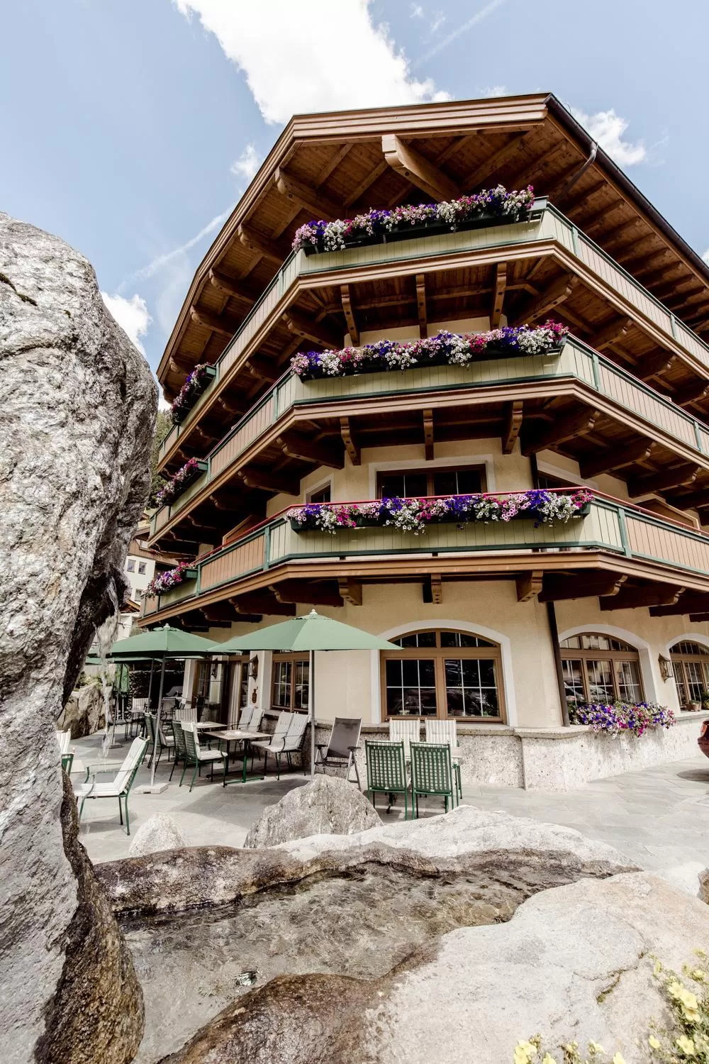 Garden in Sporthotel Kirchler