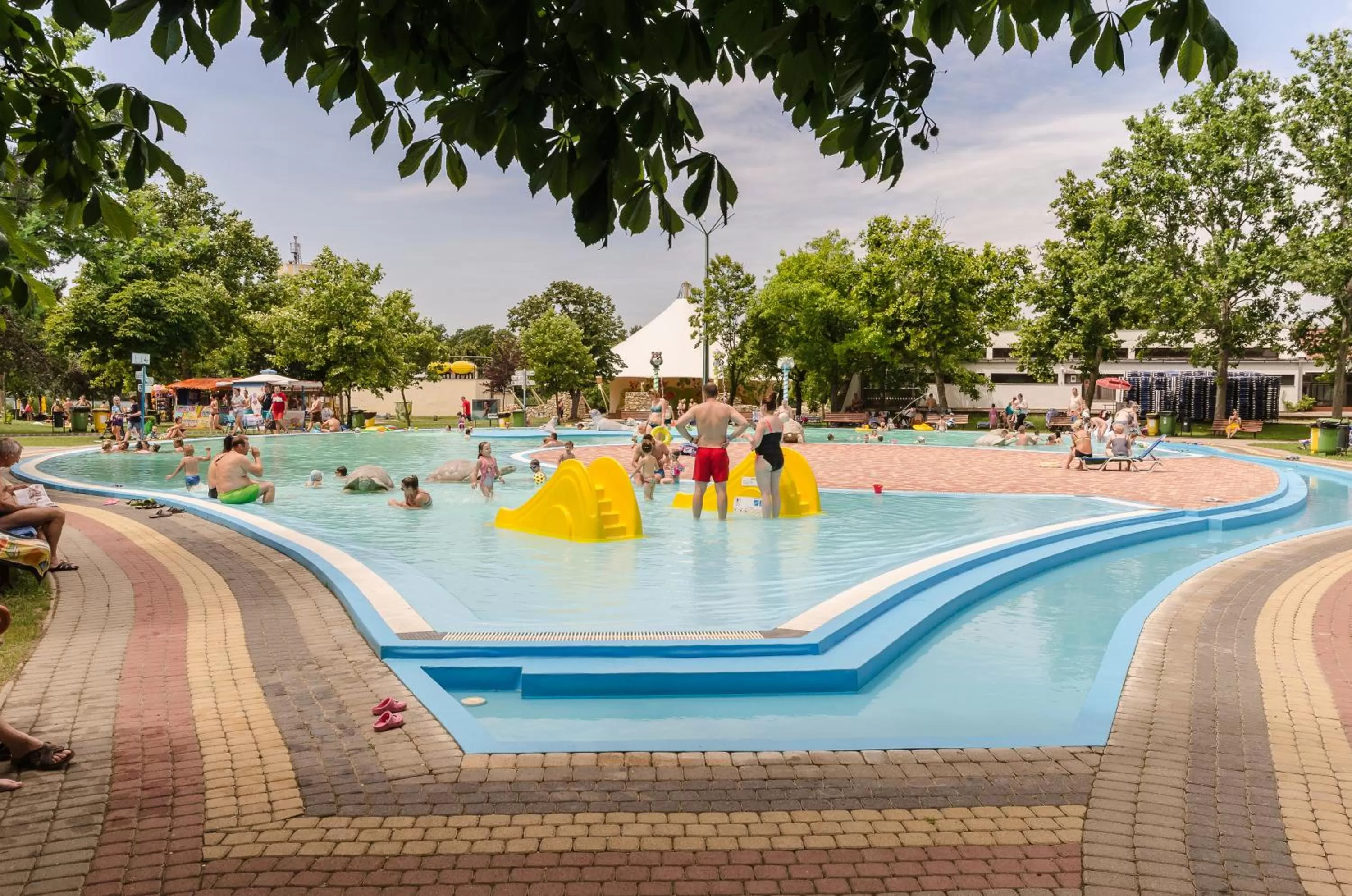 Swimming pool in Hunguest Hotel Aqua Sol
