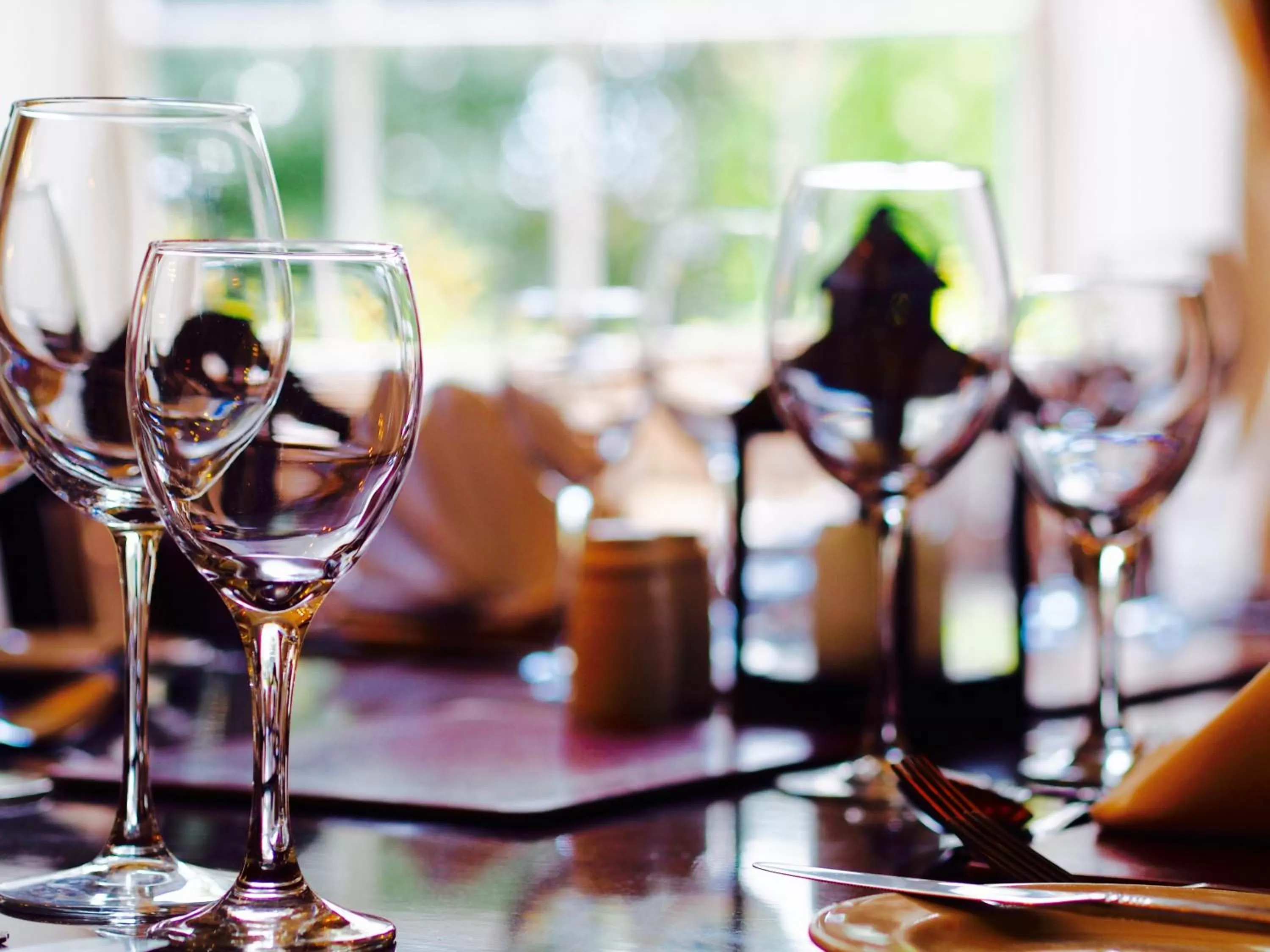Dining area in Wrangham House