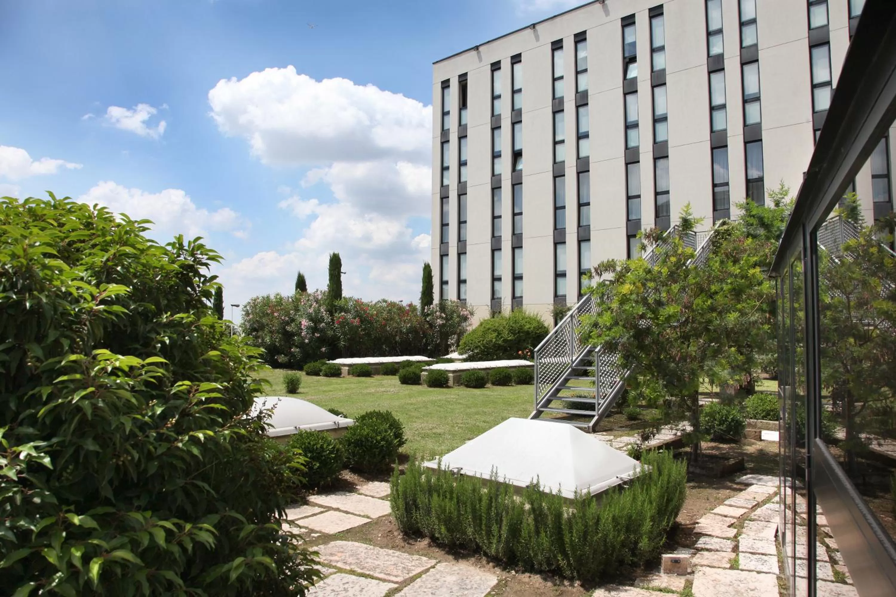 Garden in Hotel Maxim