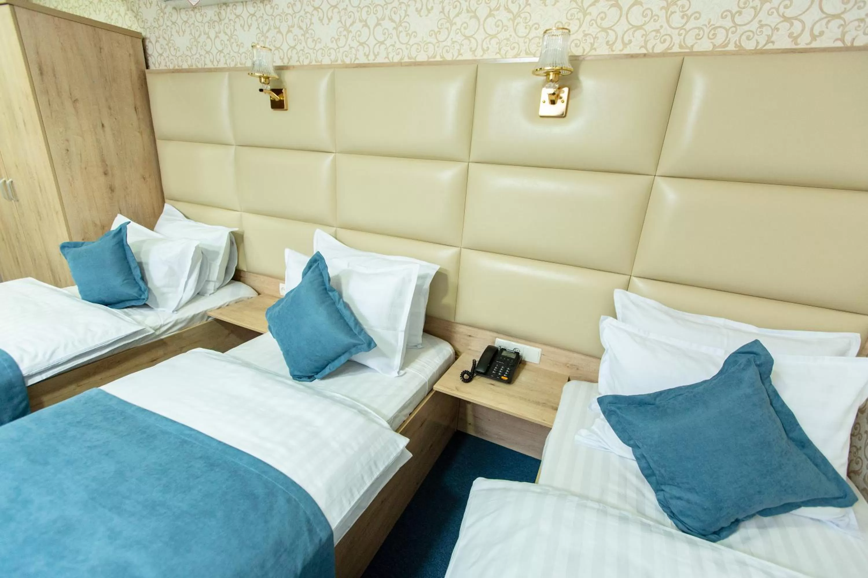 Bed in Mirzo Boutique Hotel