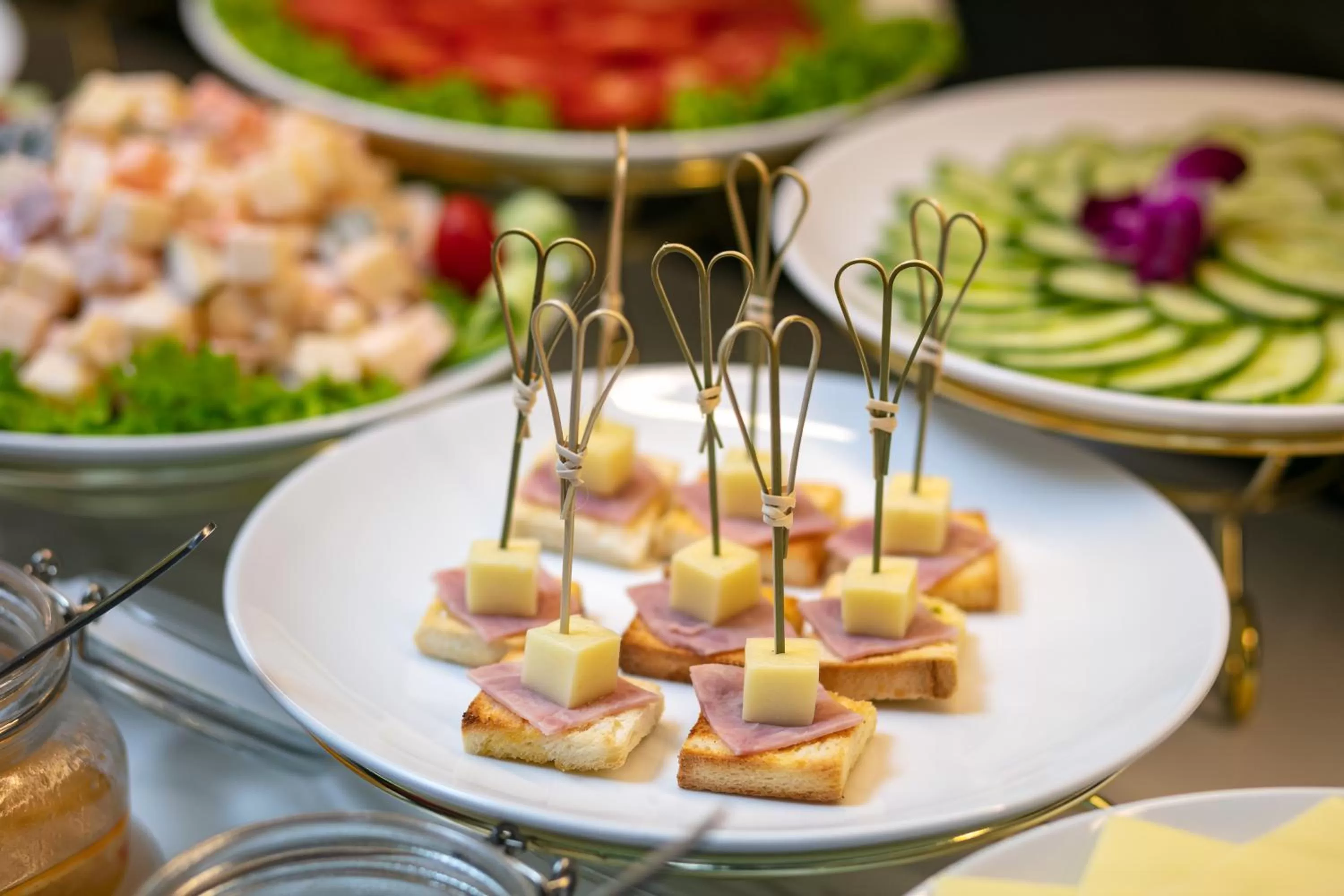 Buffet breakfast in Shining Central Hotel & Spa