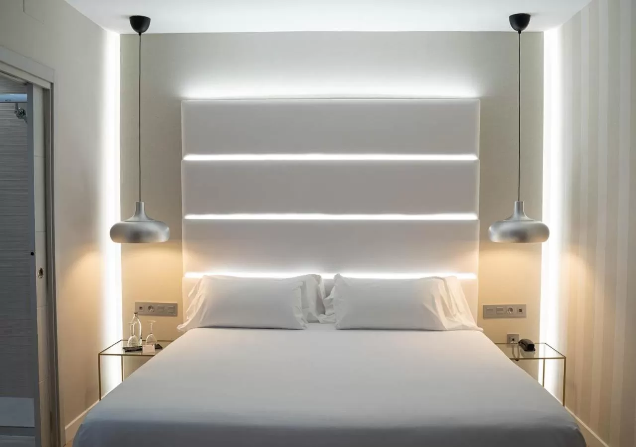 Bed in Hotel Pasarela