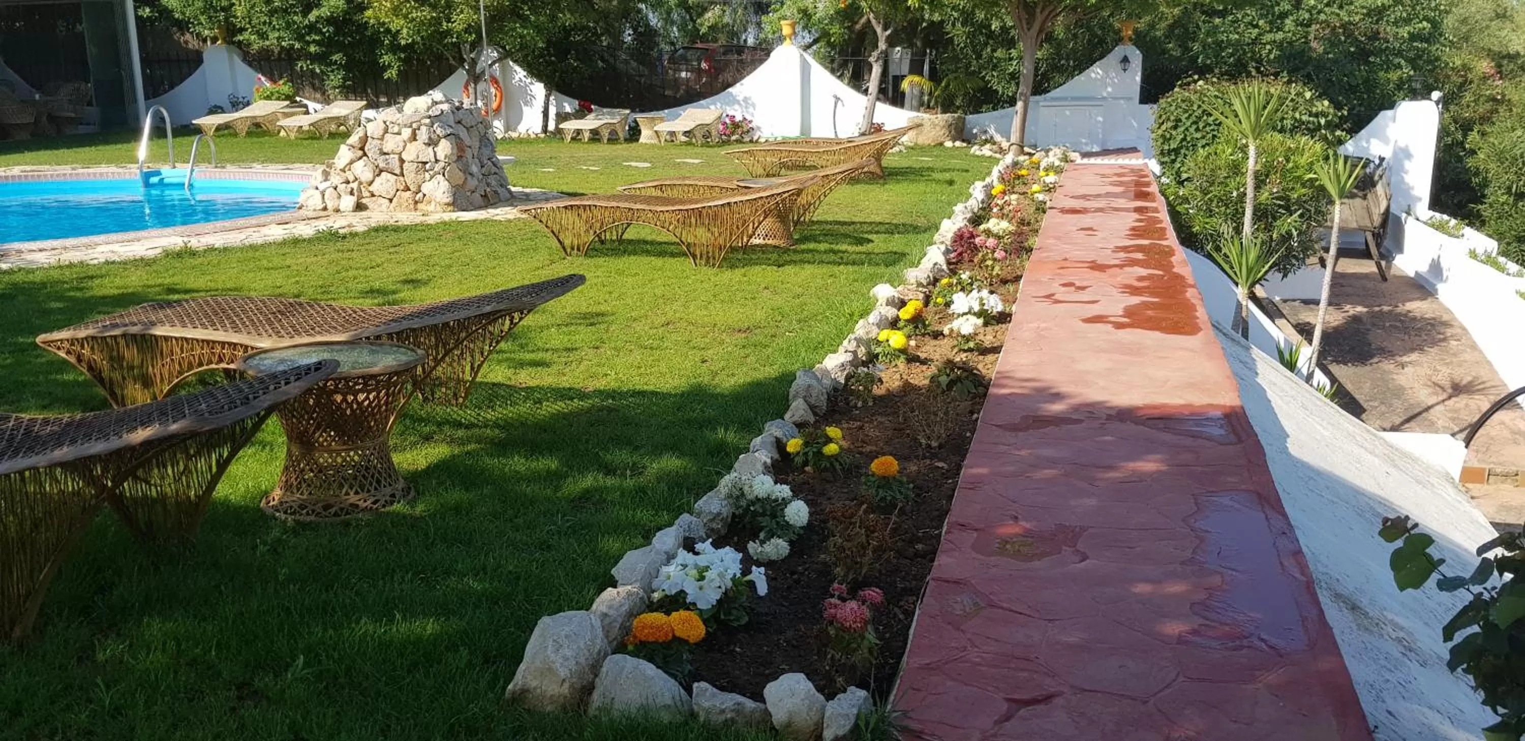 Garden in Hacienda El Santiscal