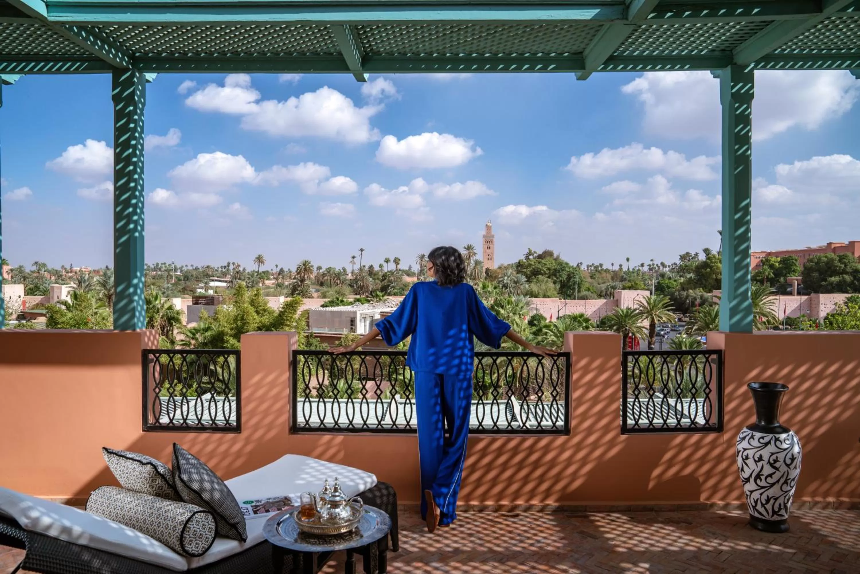 Balcony/Terrace in Sofitel Marrakech Palais Impérial & Spa
