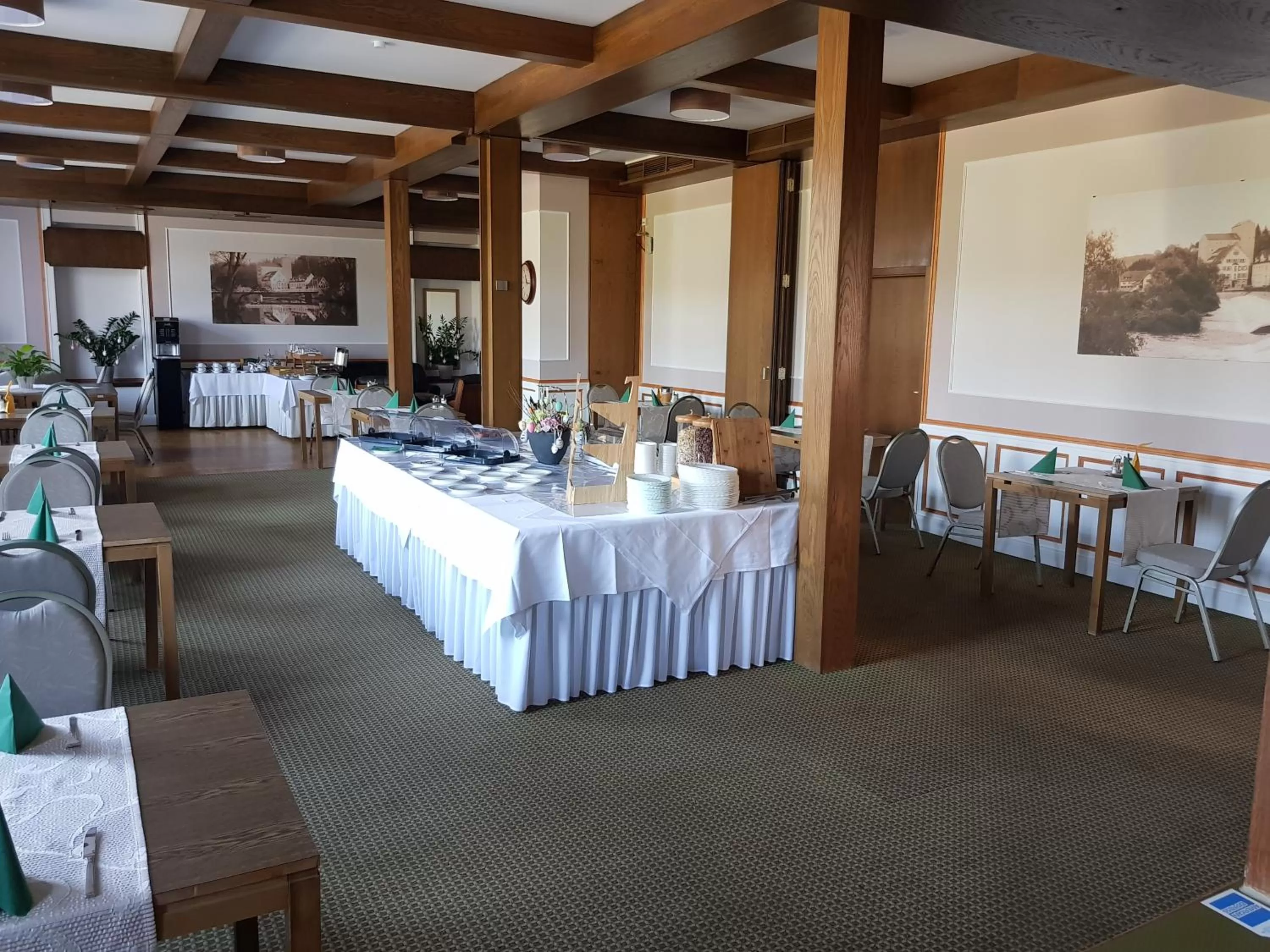 Decorative detail in Hotel Restaurant Klostermühle