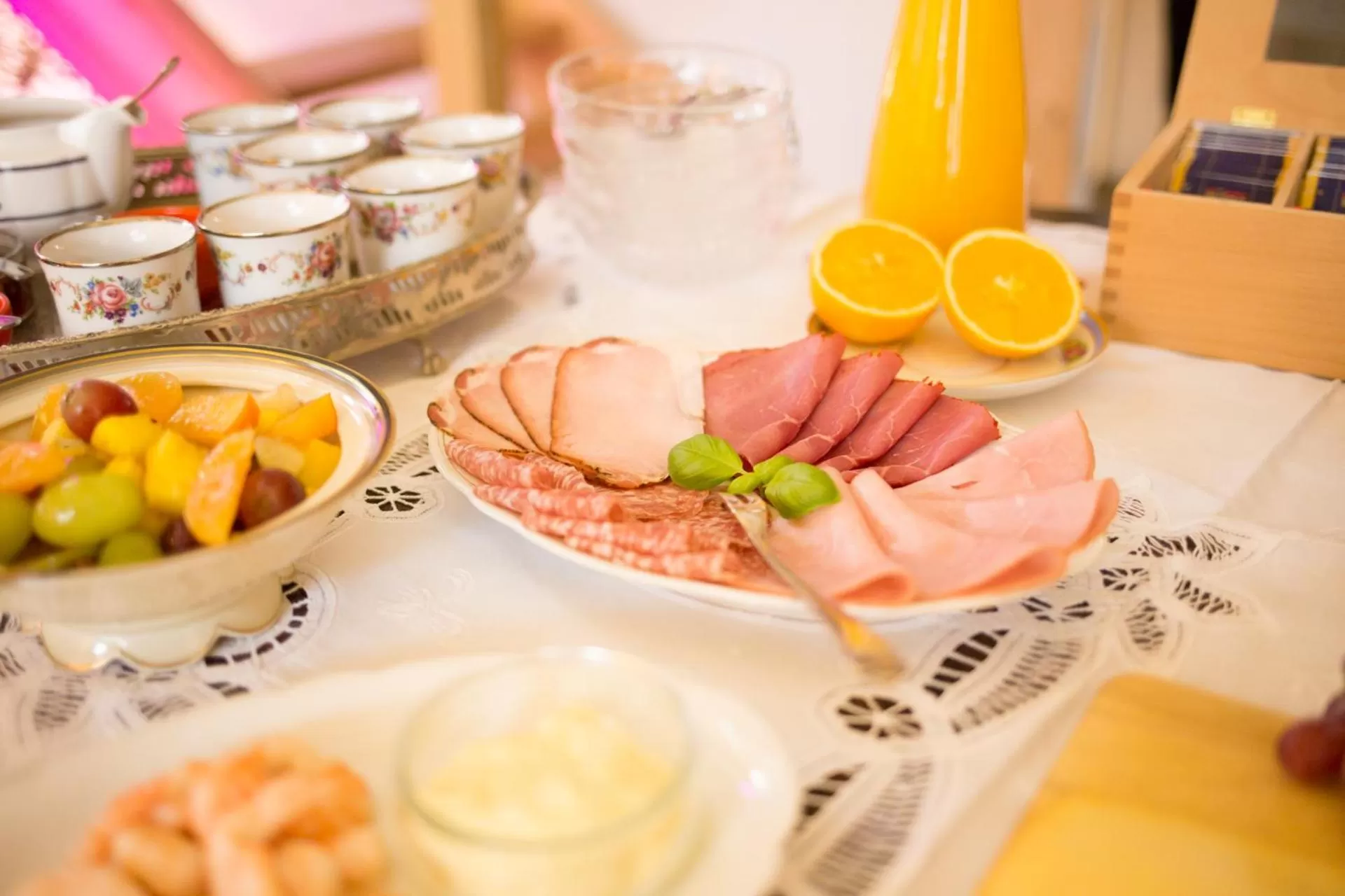 Food and drinks in Vivere Ad Parcum - Bed And Breakfast