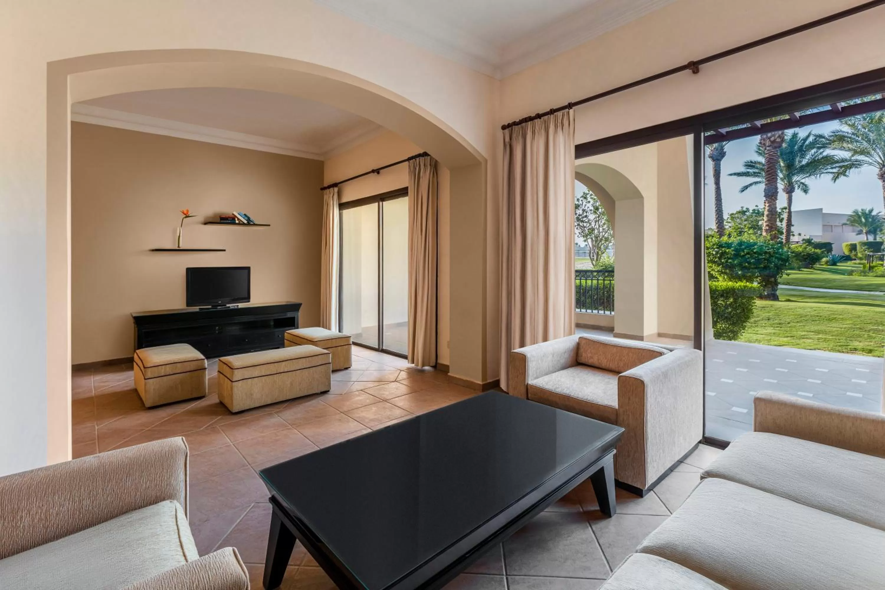 Living room in JAZ Neo Saraya Palms