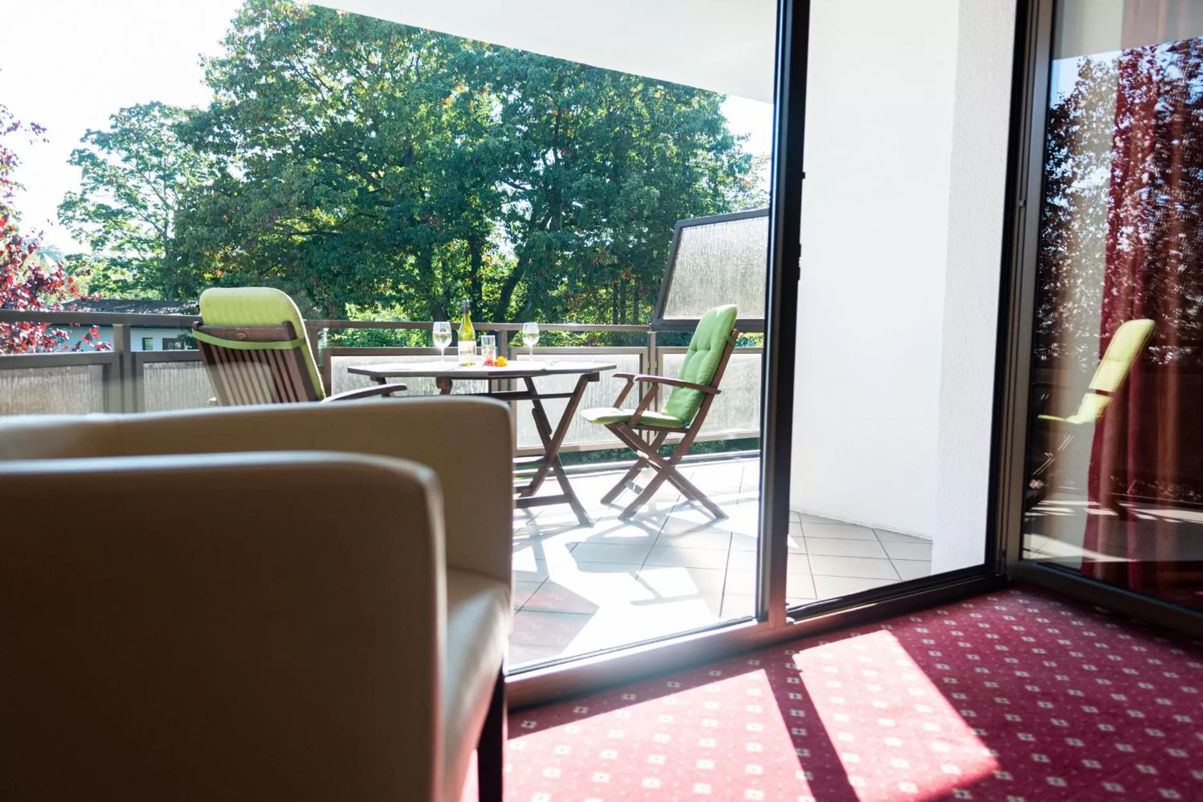 Balcony/Terrace in Hotel Haus am Zoo