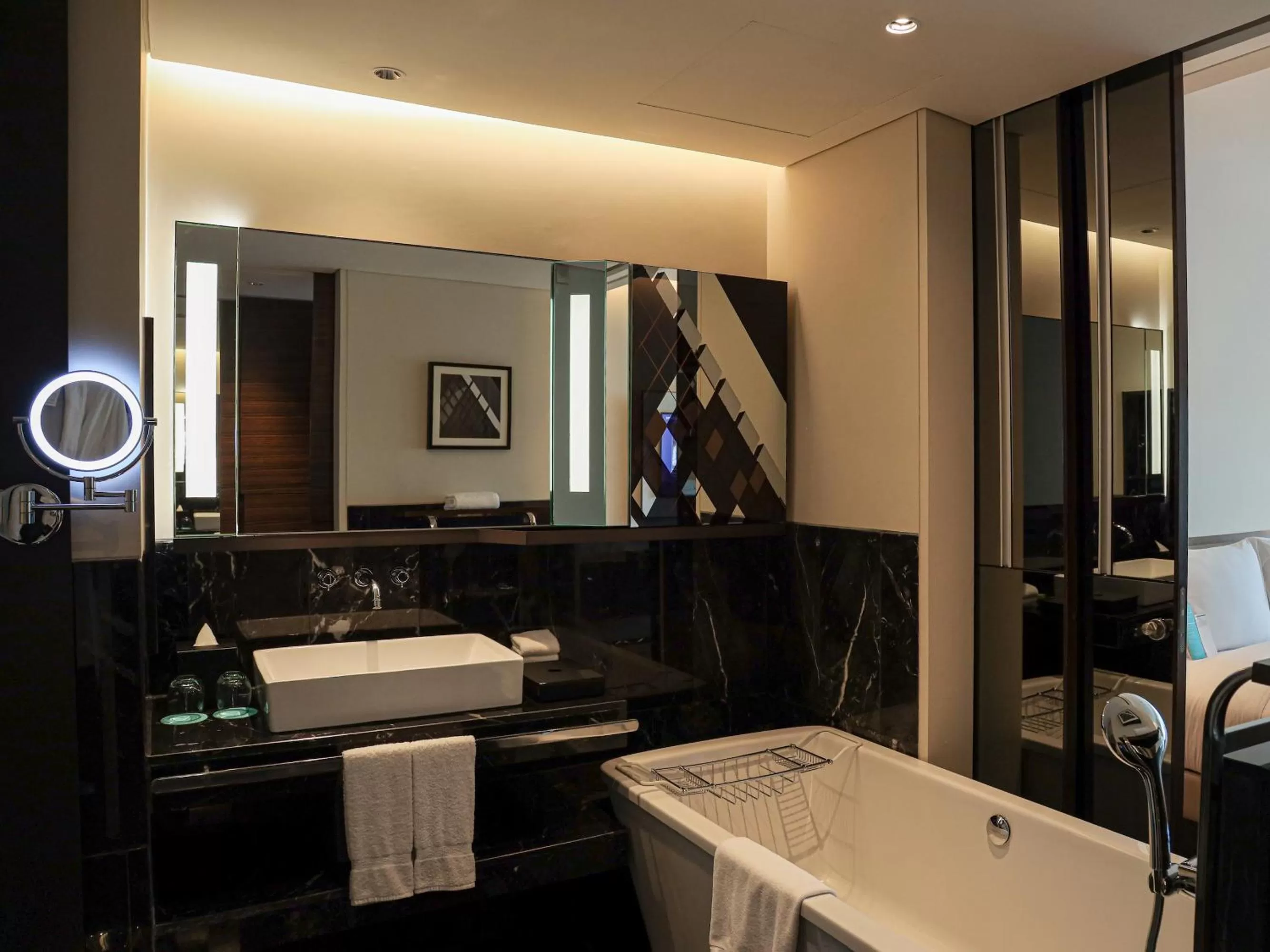 Bathroom in Le Meridien Bangkok